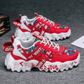 Red AUTHTENTIC  Breathable Sports Shoes Casual Canvas Shoes Men'S Fashion Shoes