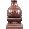 Tibet Retro Copper Alloy Smoke Supply Furnace Tibetan Tower Relief Incense Burner