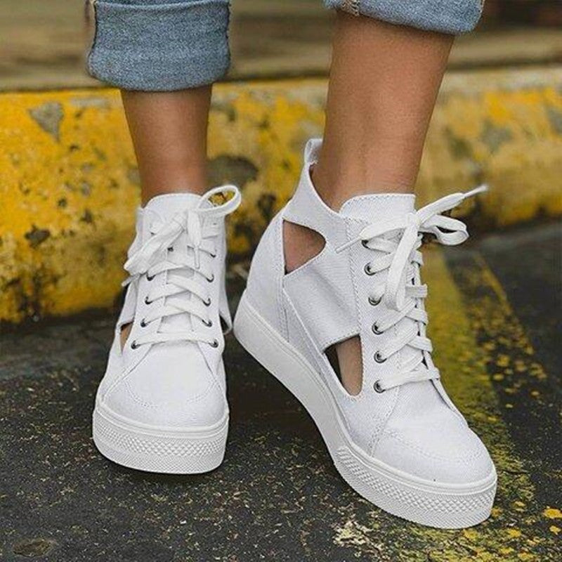 Increased Platform Casual Shoes Women