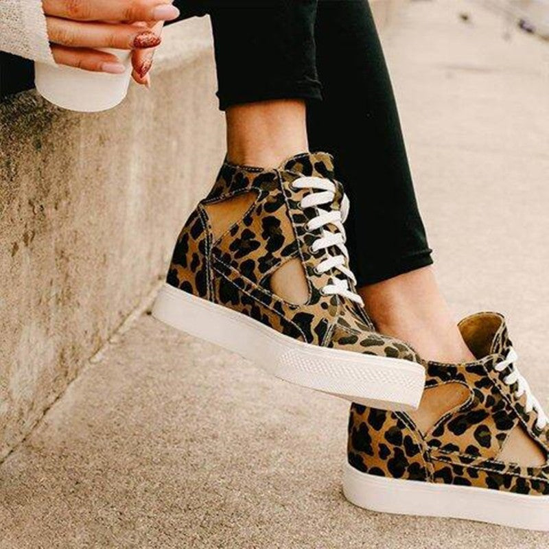 Increased Platform Casual Shoes Women