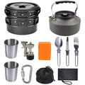 Portable Camping Kettle – Hard-Anodized Aluminum Outdoor Cooker with Heat-Resistant Handle | Lightweight & Compact Hiking Tea Pot: New Edition