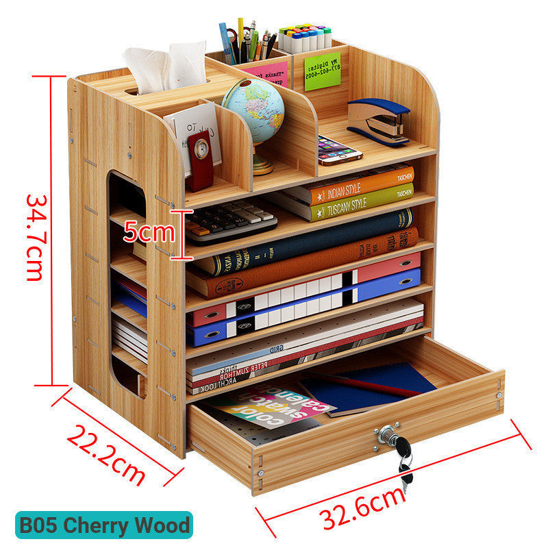 Bookshelf Simple Table Shelf Simple And Modern Students Use