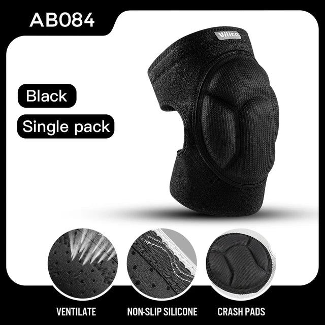Running basketball cushioning decompression breathable comfortable Velcro sports collision protection leg protection knee protection ﻿