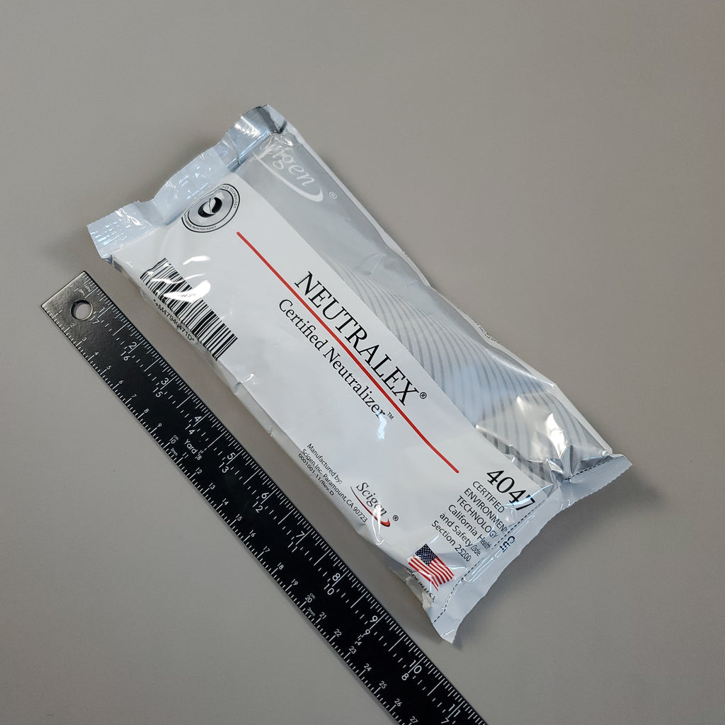 SCIGEN NEUTRALEX Certified Neutralizer Down-The-Drain Disposal 16 Pouches Of 0.75 KG 4047 (New)