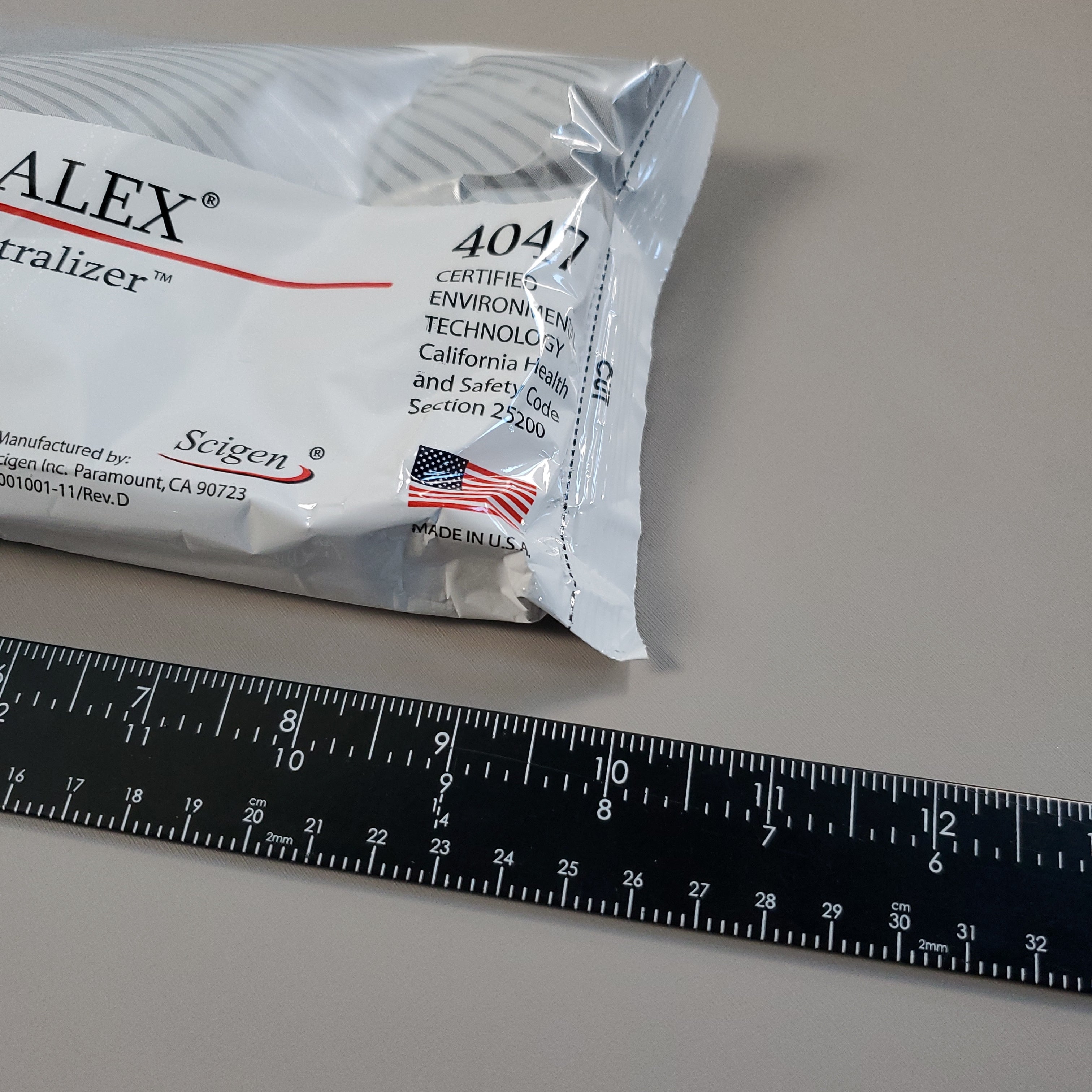 SCIGEN NEUTRALEX Certified Neutralizer Down-The-Drain Disposal 16 Pouches Of 0.75 KG 4047 (New)