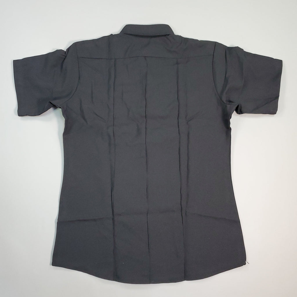FIRST CLASS Short Sleeve Uniform Shirt Men's Sz L Black LS03 (New)
