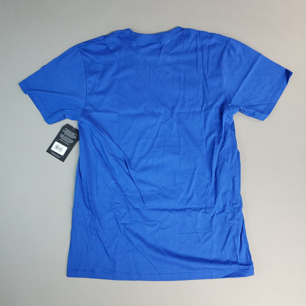 JUNK FOOD NBA MTV Short Sleeve T-Shirt I Want My Warriors Men's Sz S Blue (New)