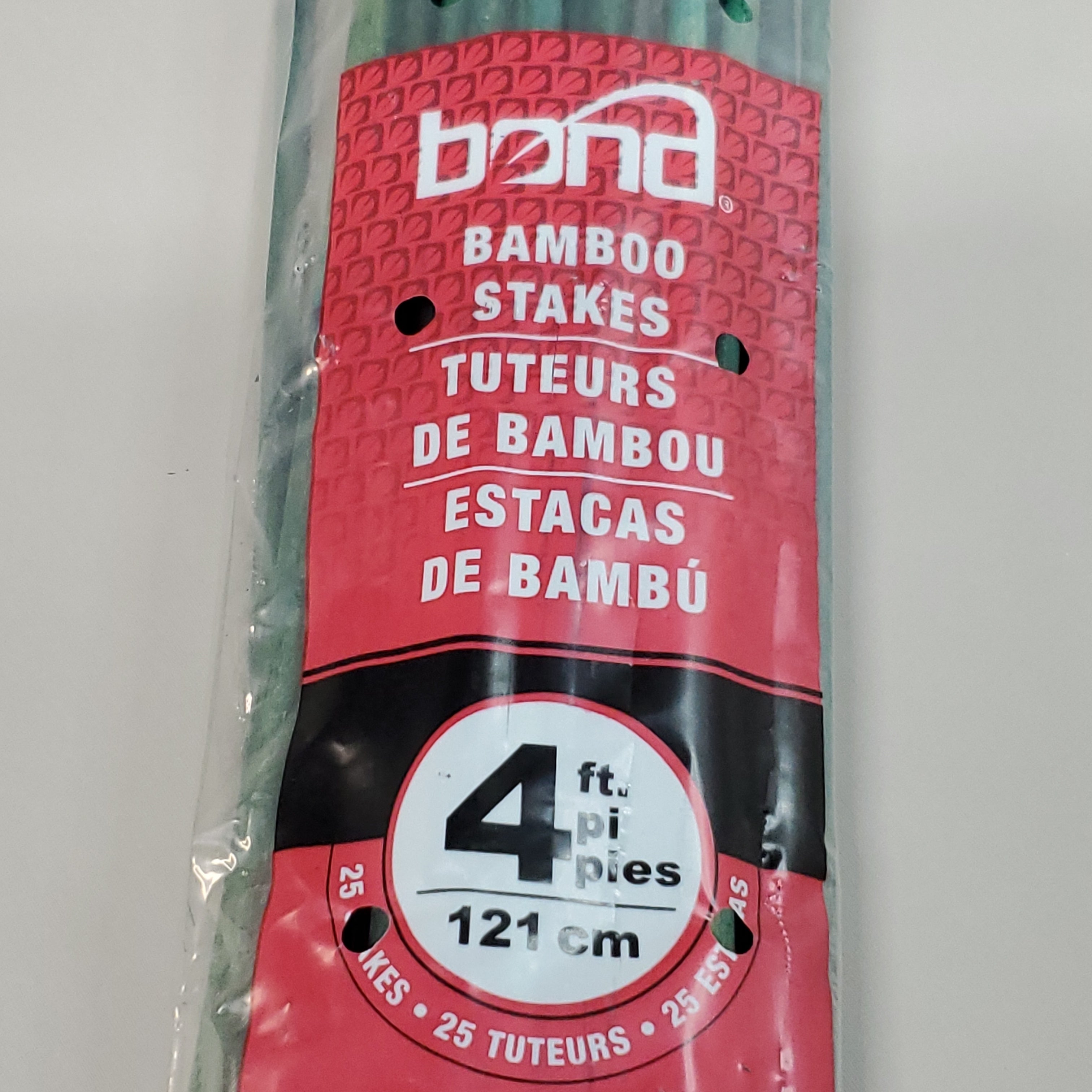 BOND 100-PACK!  Bamboo Stakes 4 ft Tall Green 425N by Orbit (New)