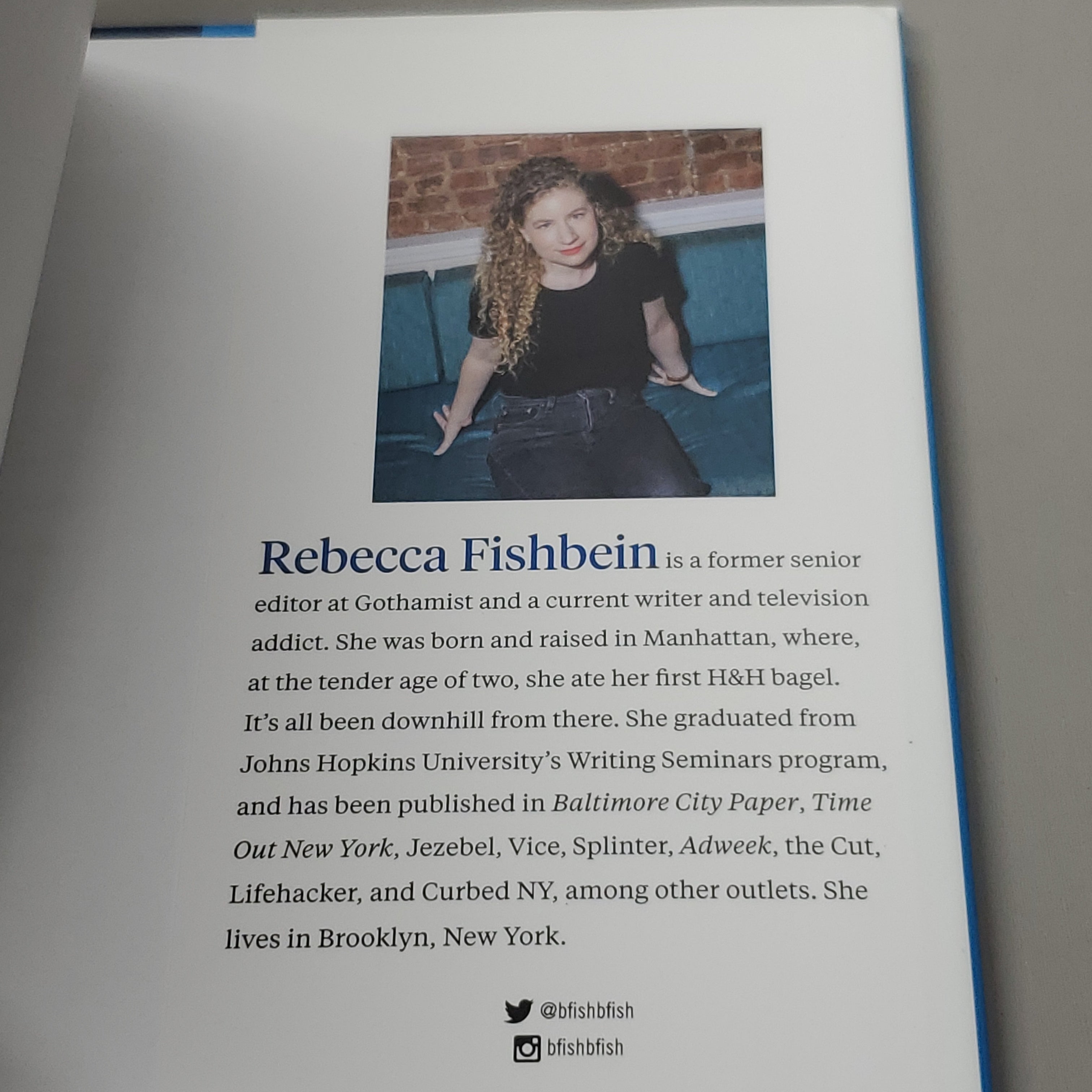 GOOD THINGS HAPPEN TO PEOPLE YOU HATE ESSAYS by Rebecca Fishbein Book Hardcover (New)