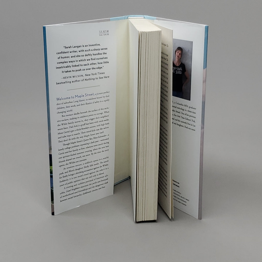 GOOD NEIGHBORS by Sarah Langan Signed Book Club Edition Book Hardback (New)