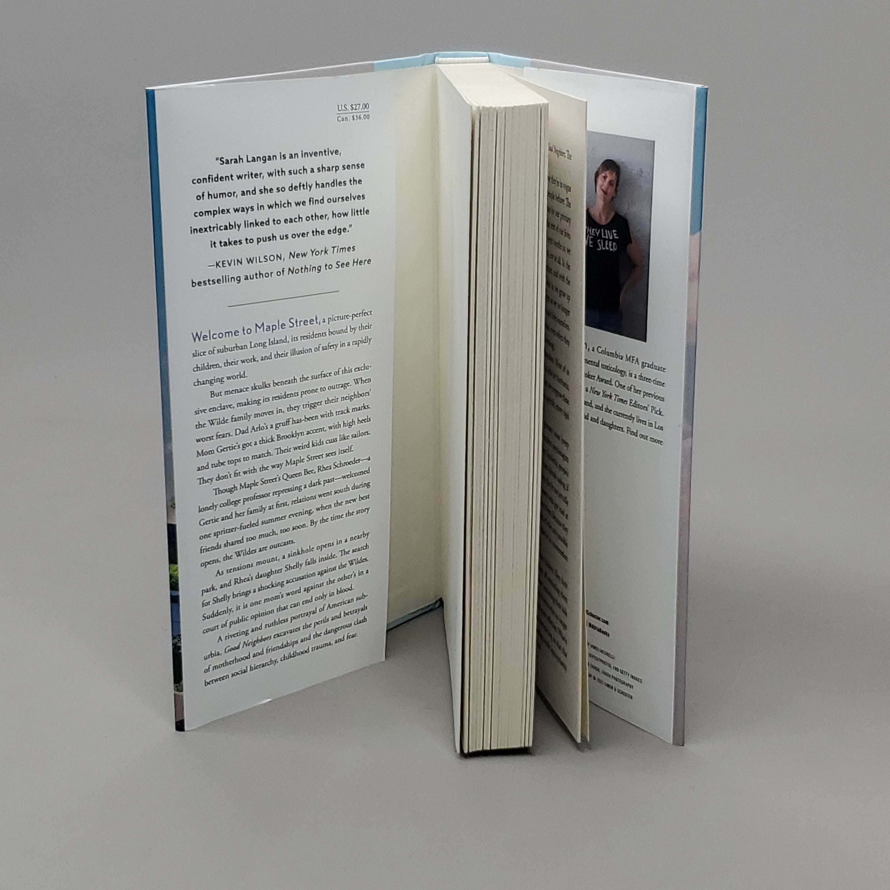 GOOD NEIGHBORS by Sarah Langan Signed Book Club Edition Book Hardback (New)