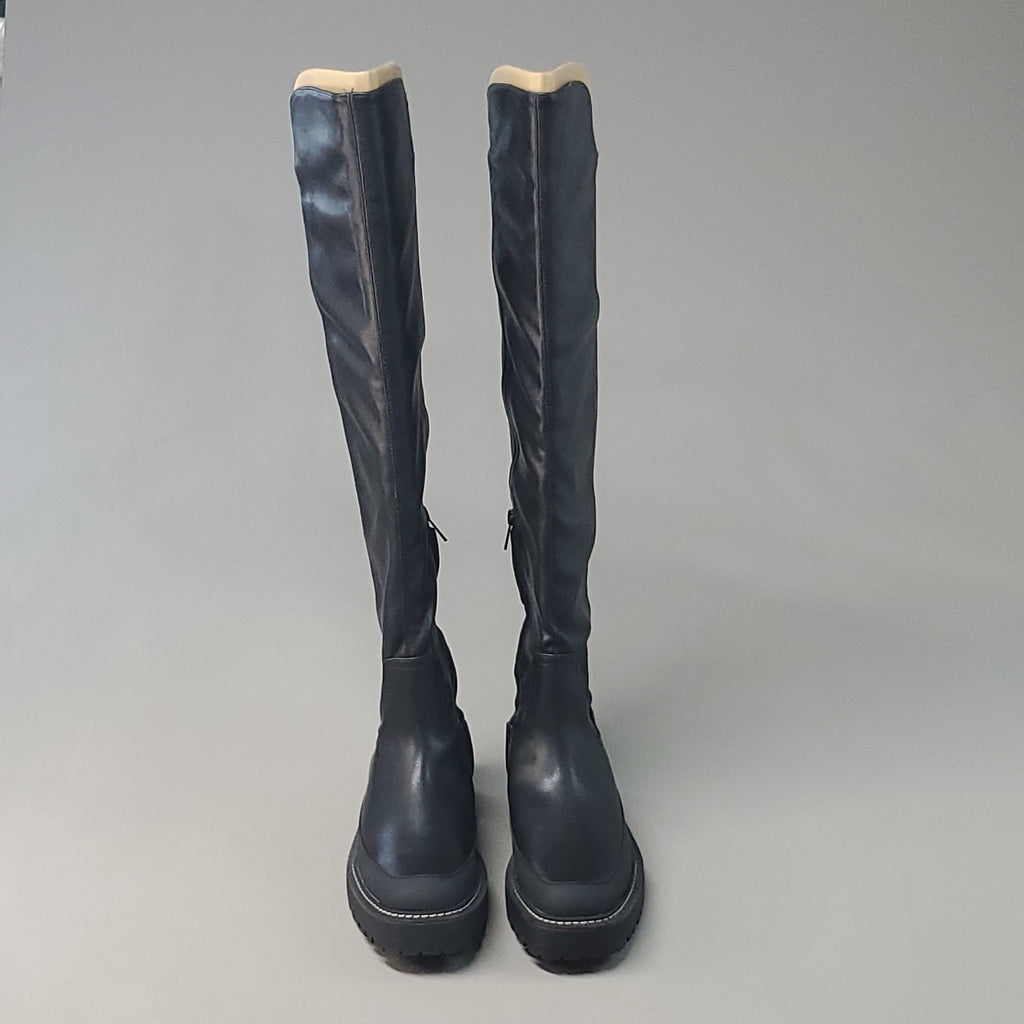 Sam Edelman Lerue Nappa Black Tall Boots Women’s 9.5 M H8522L1001 New