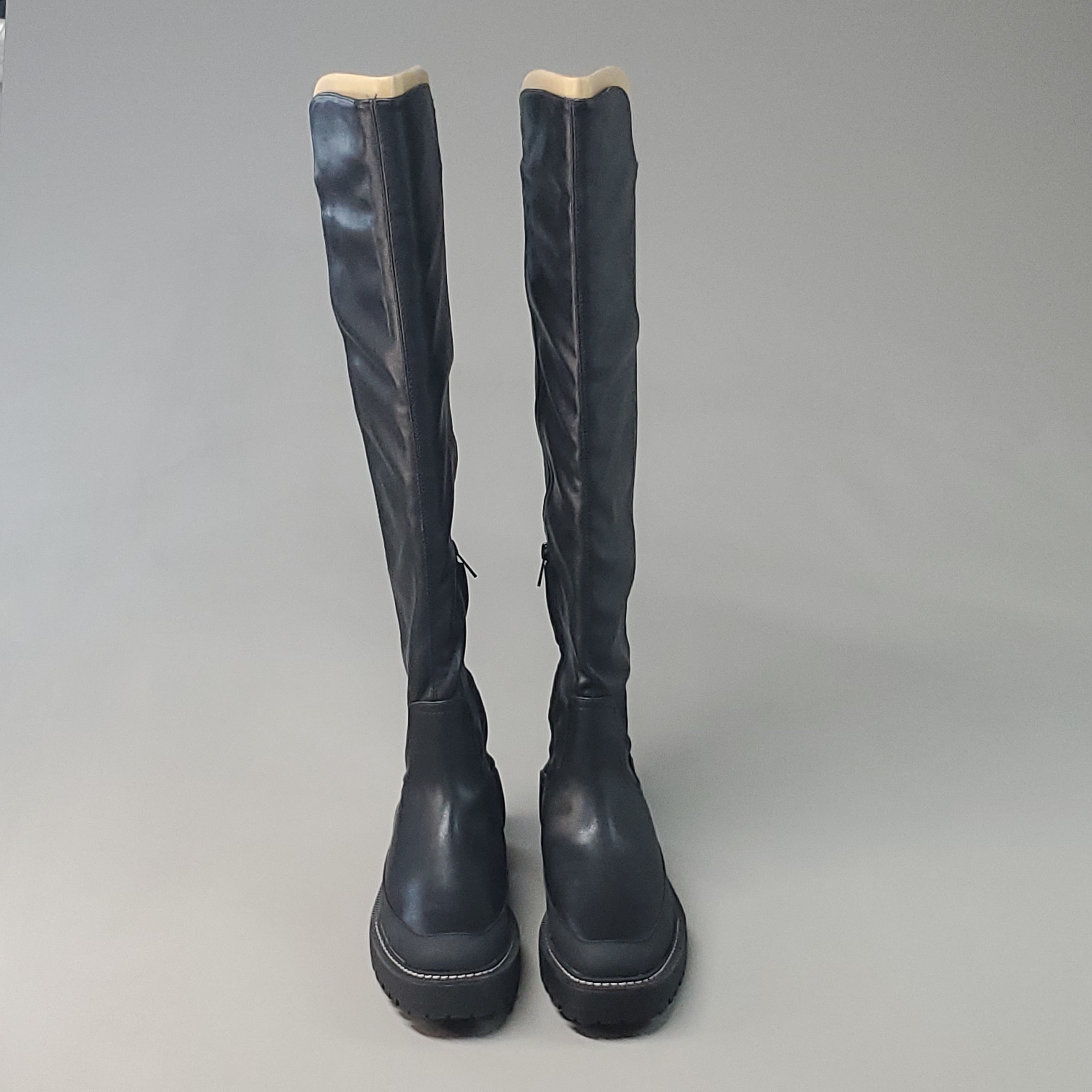 Sam Edelman Lerue Nappa Black Tall Boots Women’s 9.5 M H8522L1001 New