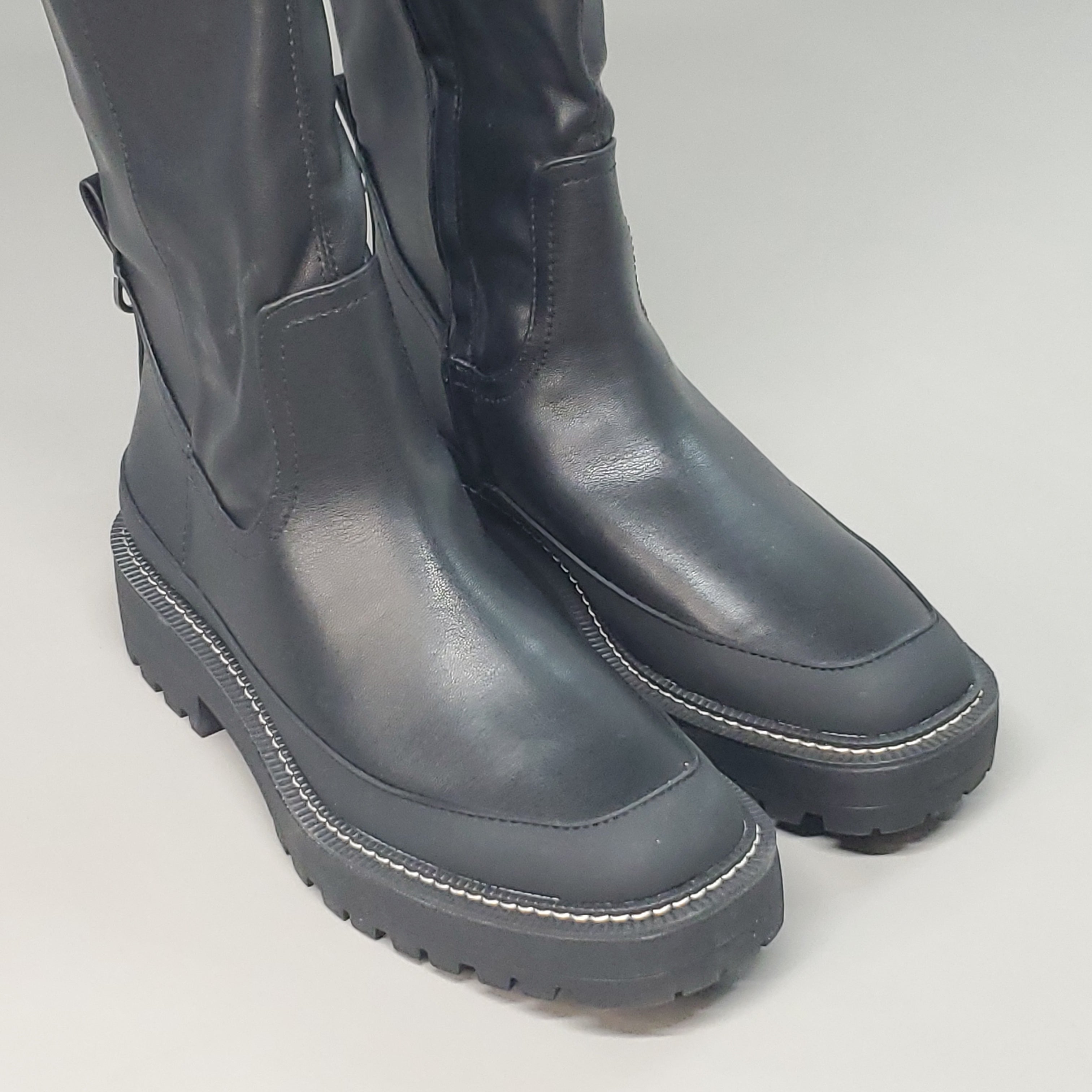 Sam Edelman Lerue Nappa Black Tall Boots Women’s 9.5 M H8522L1001 New