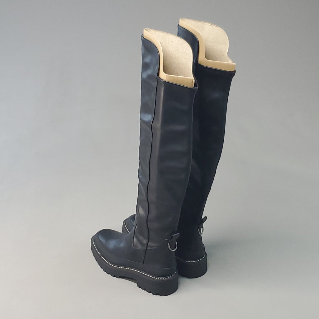 Sam Edelman Lerue Nappa Black Tall Boots Women’s 9.5 M H8522L1001 New