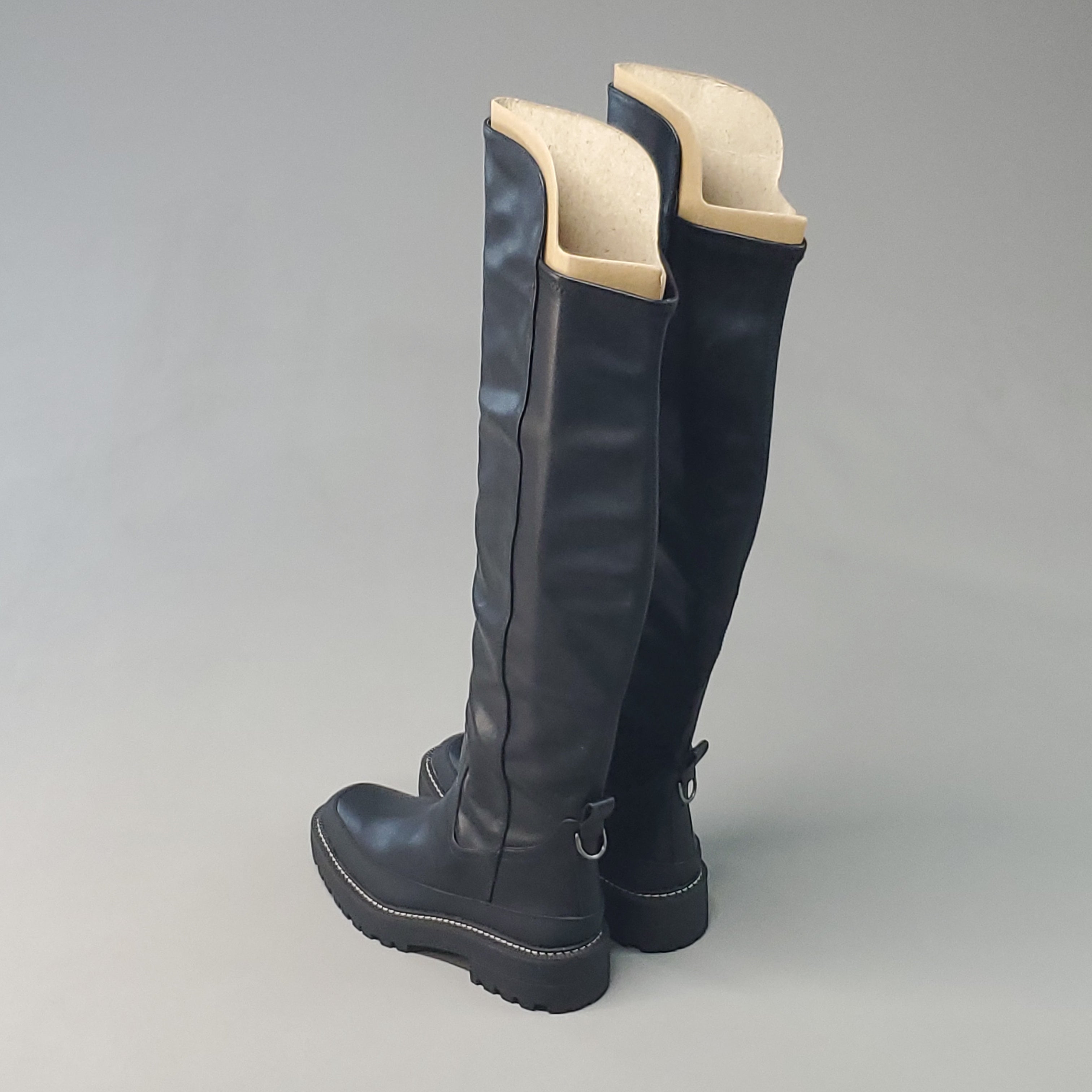 Sam Edelman Lerue Nappa Black Tall Boots Women’s 9.5 M H8522L1001 New