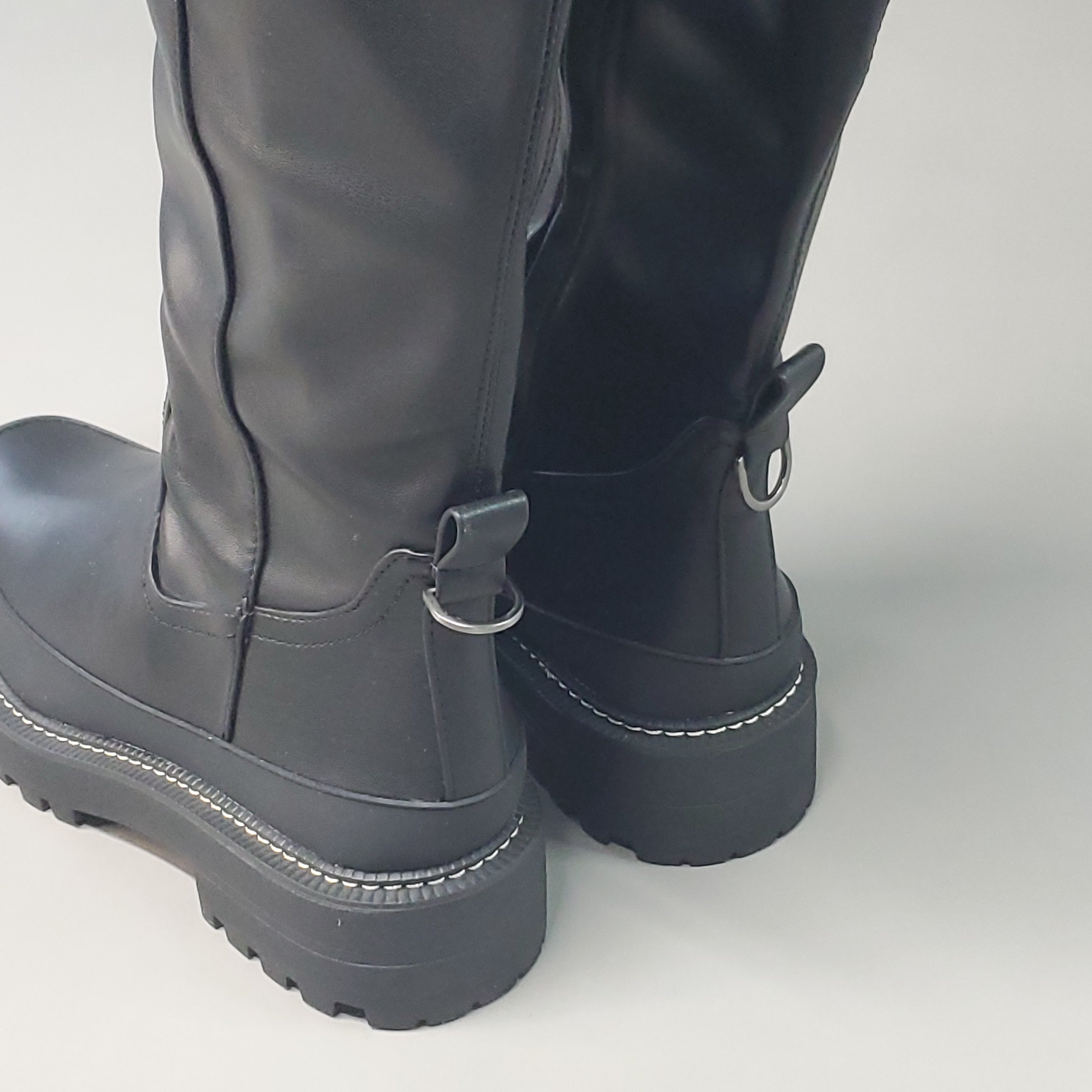 Sam Edelman Lerue Nappa Black Tall Boots Women’s 9.5 M H8522L1001 New