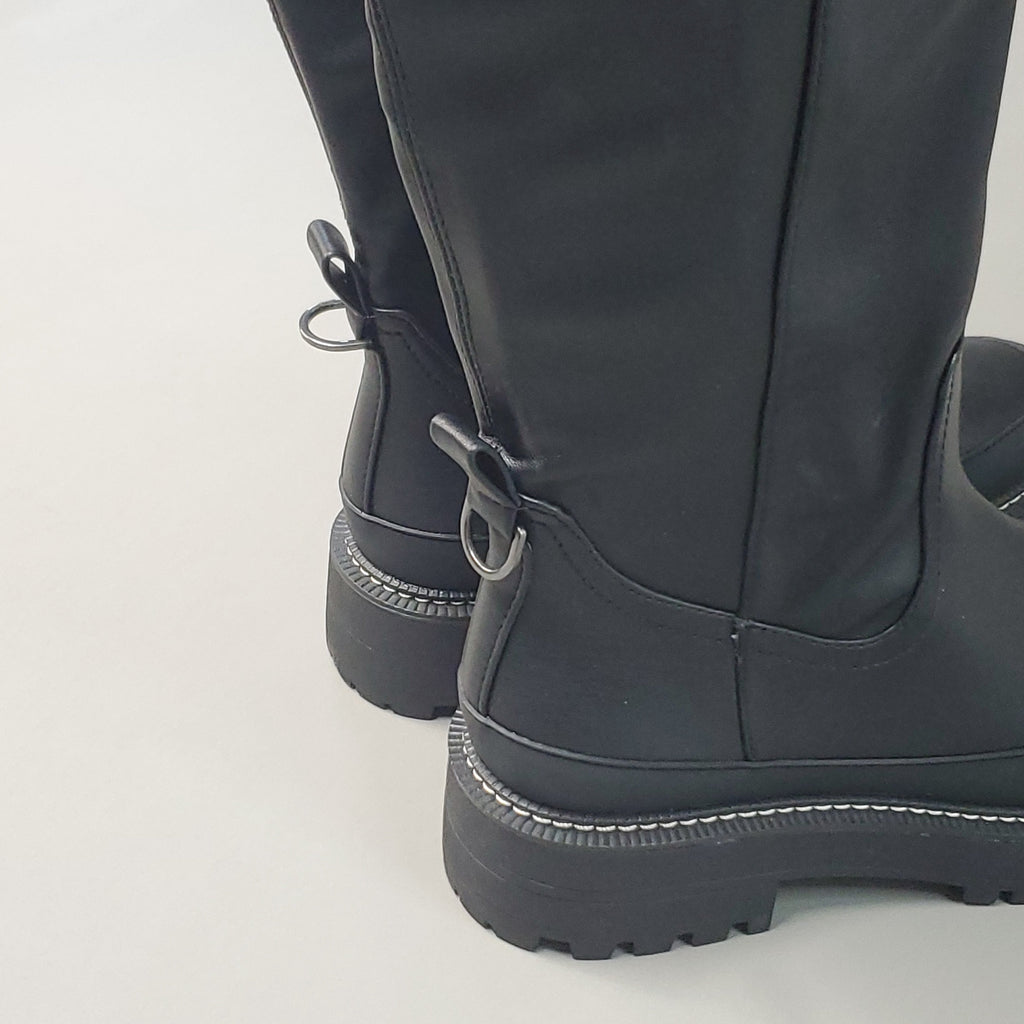 Sam Edelman Lerue Nappa Black Tall Boots Women’s 9.5 M H8522L1001 New