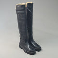 Sam Edelman Lerue Nappa Black Tall Boots Women’s 6.5 M H8522L1001 New