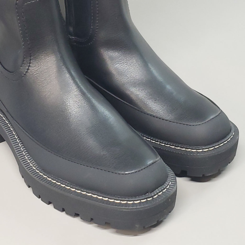 Sam Edelman Lerue Nappa Black Tall Boots Women’s 6.5 M H8522L1001 New