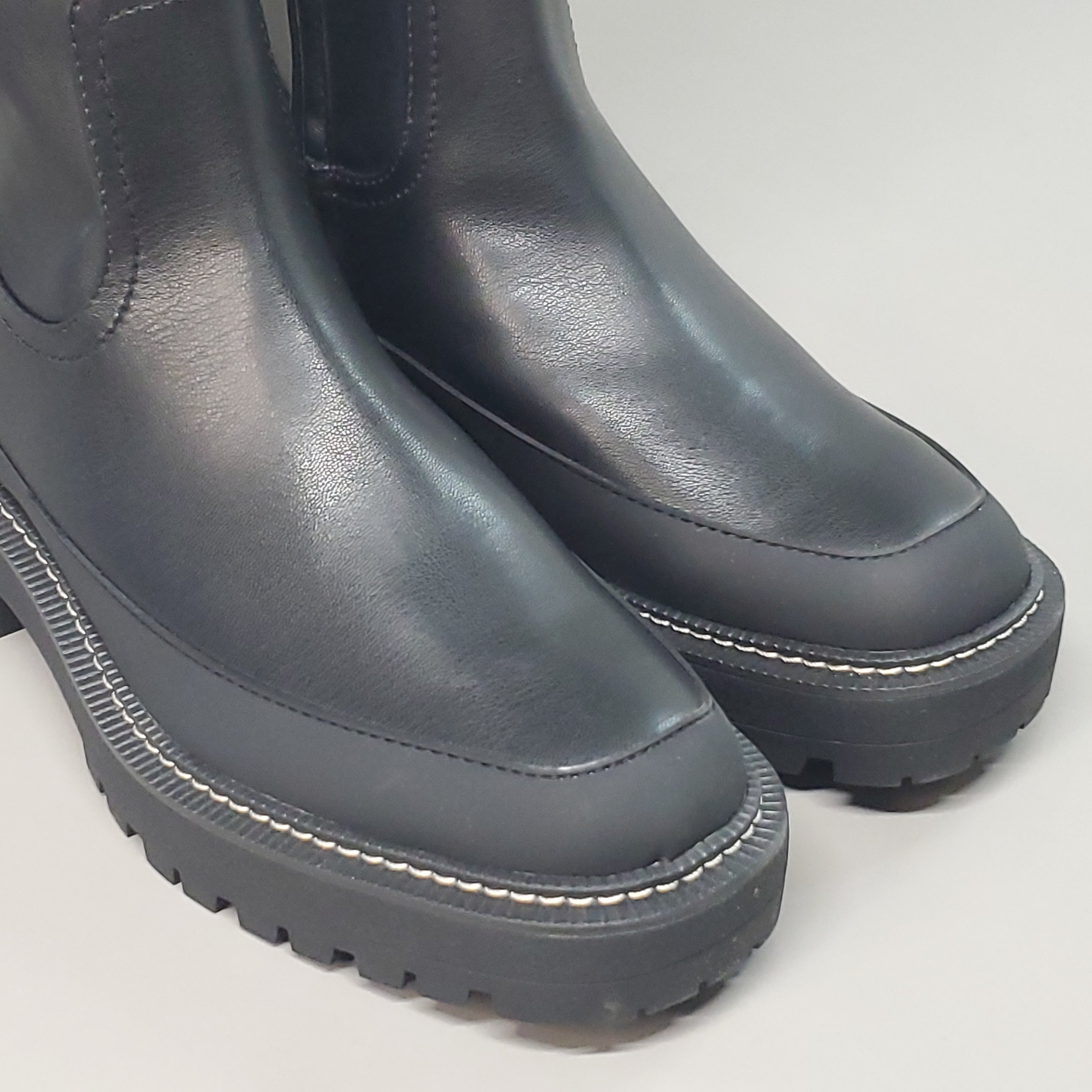 Sam Edelman Lerue Nappa Black Tall Boots Women’s 6.5 M H8522L1001 New