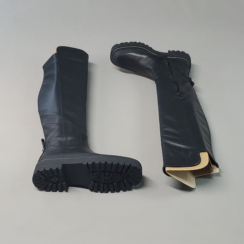 Sam Edelman Lerue Nappa Black Tall Boots Women’s 6.5 M H8522L1001 New