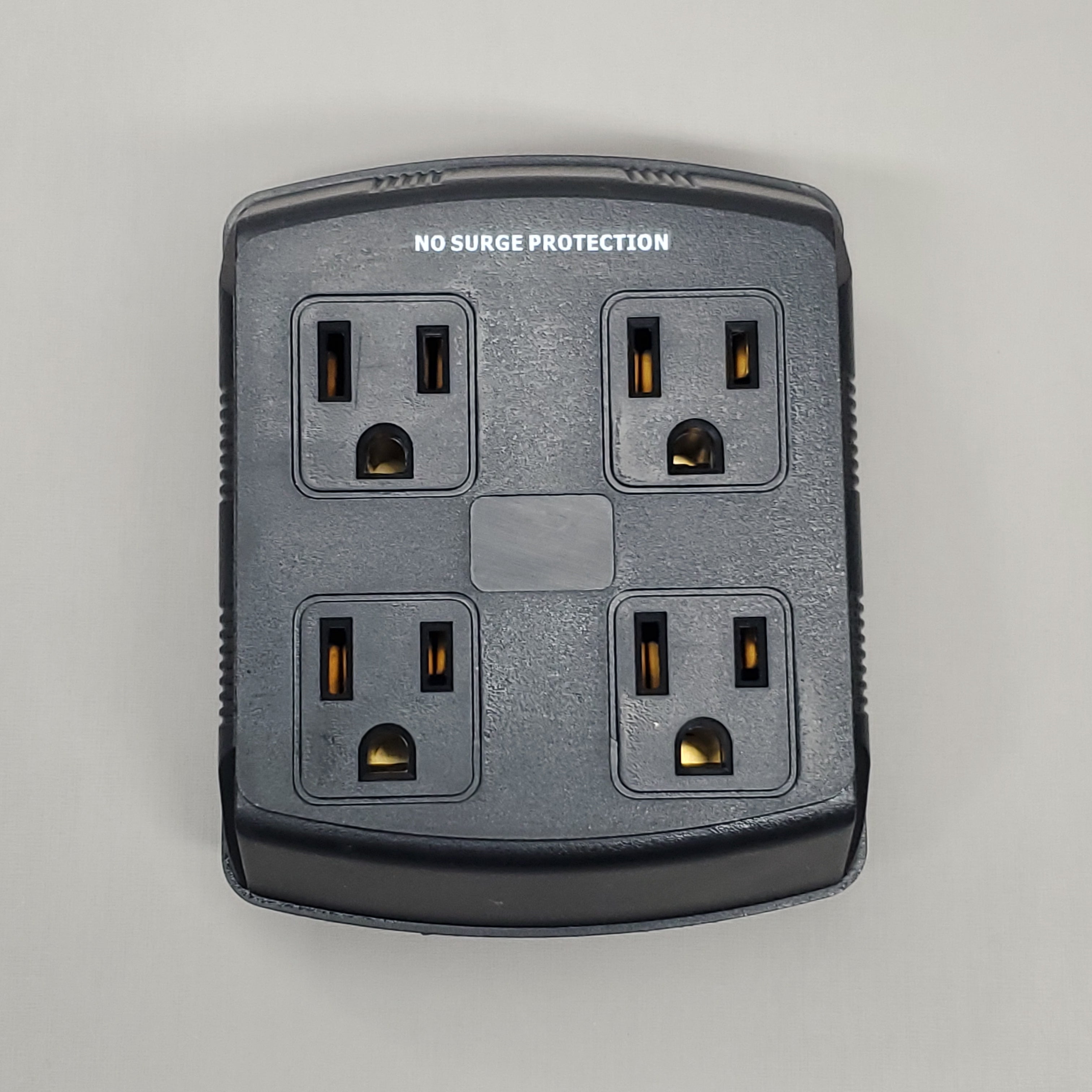 ALL SYSTEM BROADBAND 4 PCS Power Block 4 Outlet Wall Extenders Black PB1025016 (New)
