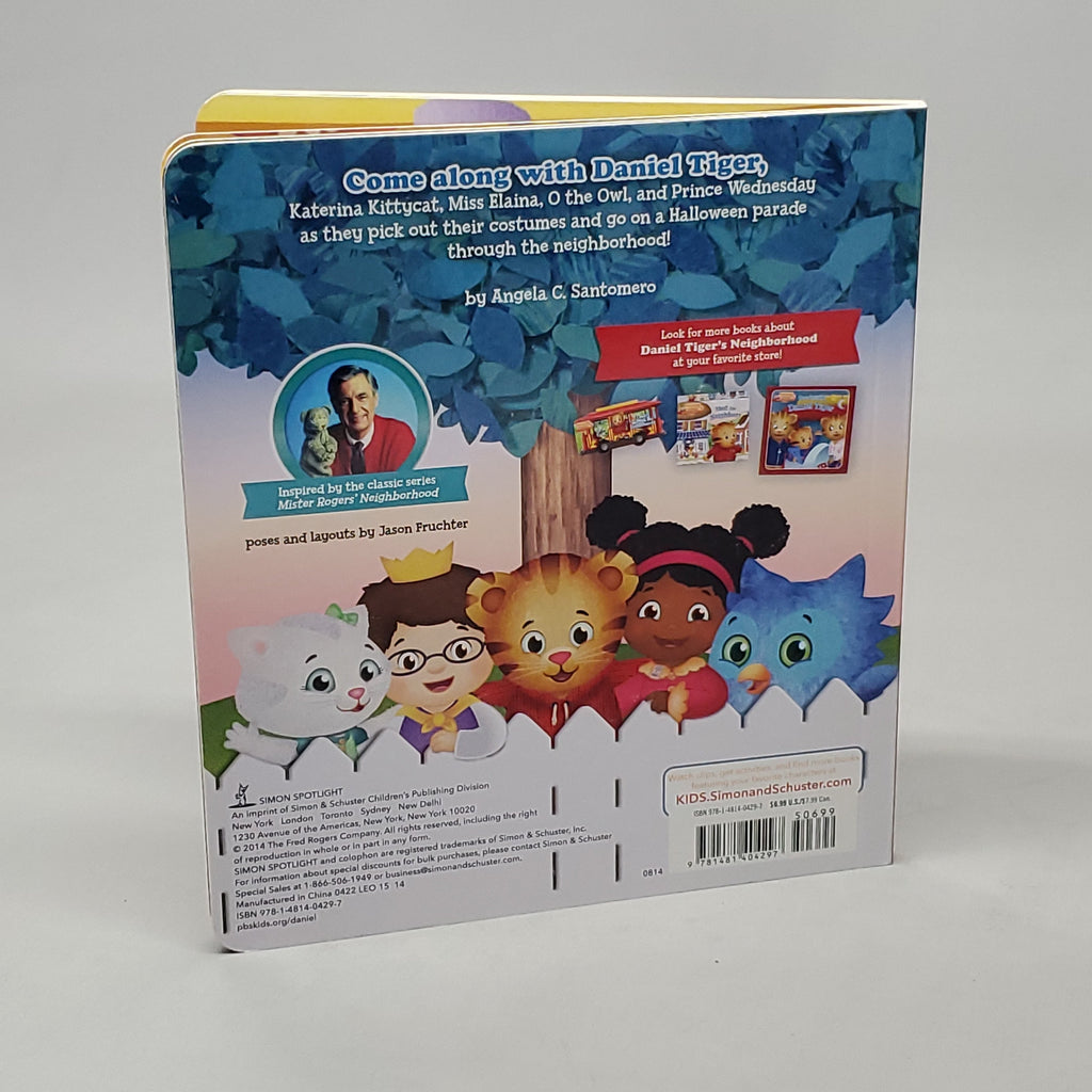 DANIEL TIGER'S NEIGHBORHOOD (6 PACK) Happy Halloween, Daniel Tiger! Hardback Book (New)