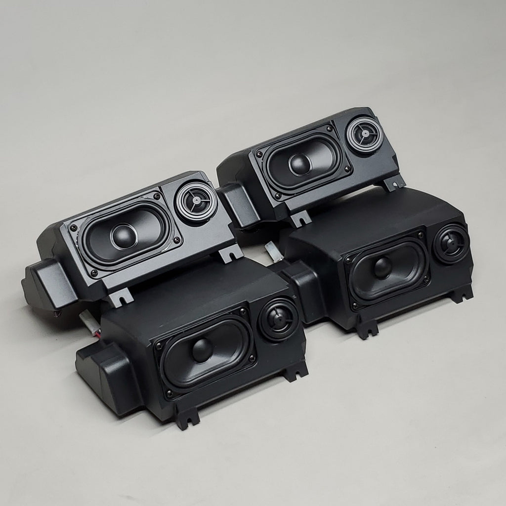 MISCO MINNEAPOLIS SPEAKER CO. 4PK of Enclosed Wide Range Speaker & Tweeter 1556919 (New)