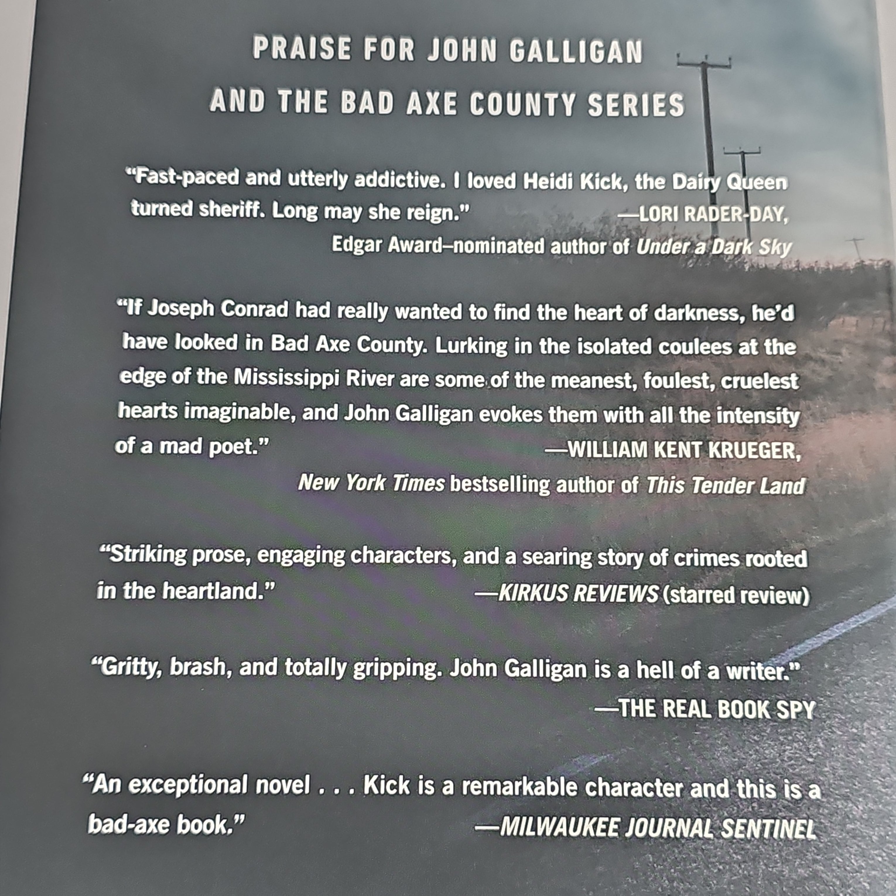 DEAD MAN DANCING by John Galligan Book Hardback (New)