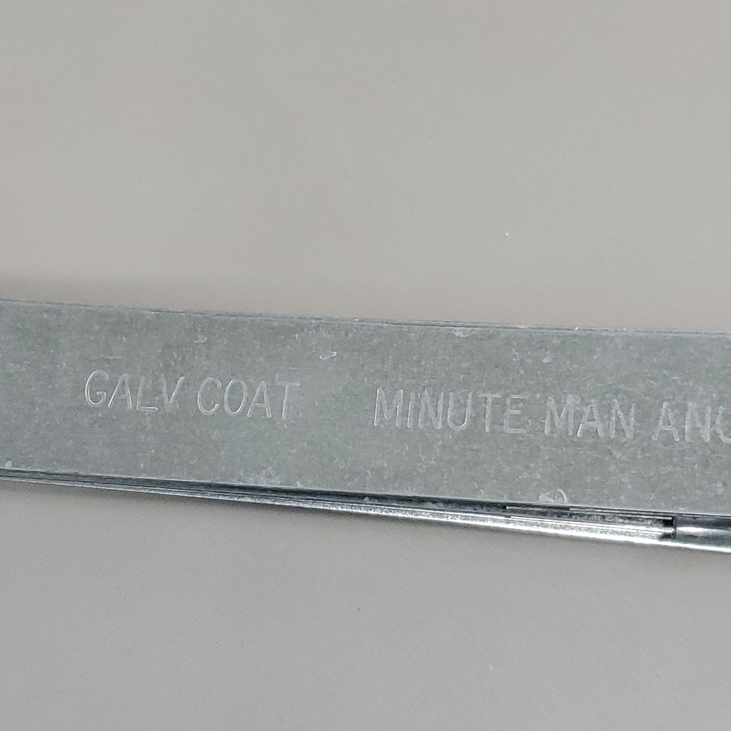 Minute Man Anchor Straps 4 Pack Galvanized Coat Frame Tie 1-1/4" X 7' (New)