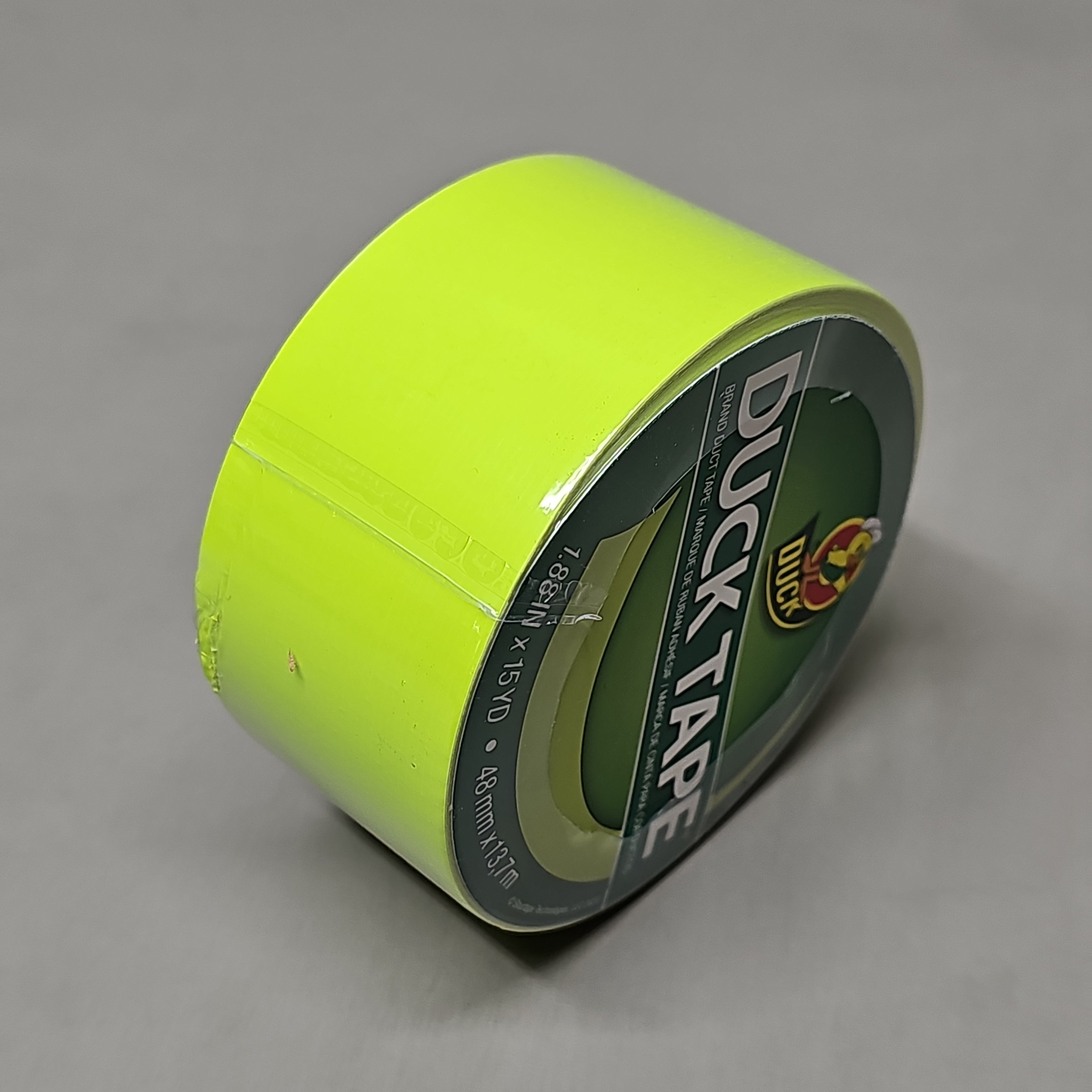SHURTAPE Duck Tape 6 Rolls of Fluorescent Citrus 1.88"x15 YD 285225 (New)