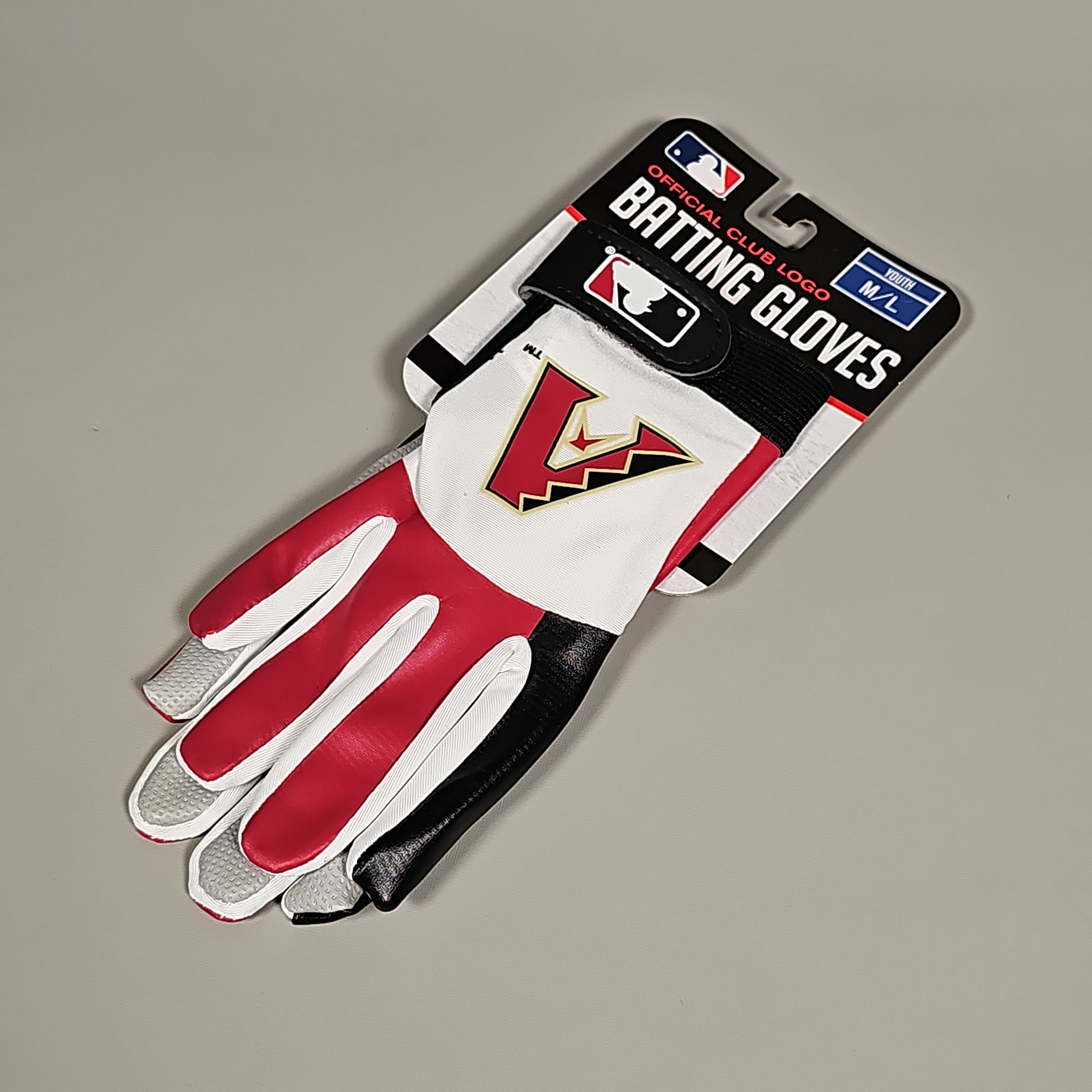 FRANKLIN SPORTS (6 PAIR) Arizona Diamondbacks Youth Batting Gloves Sz Youth M/L 76016F29P6