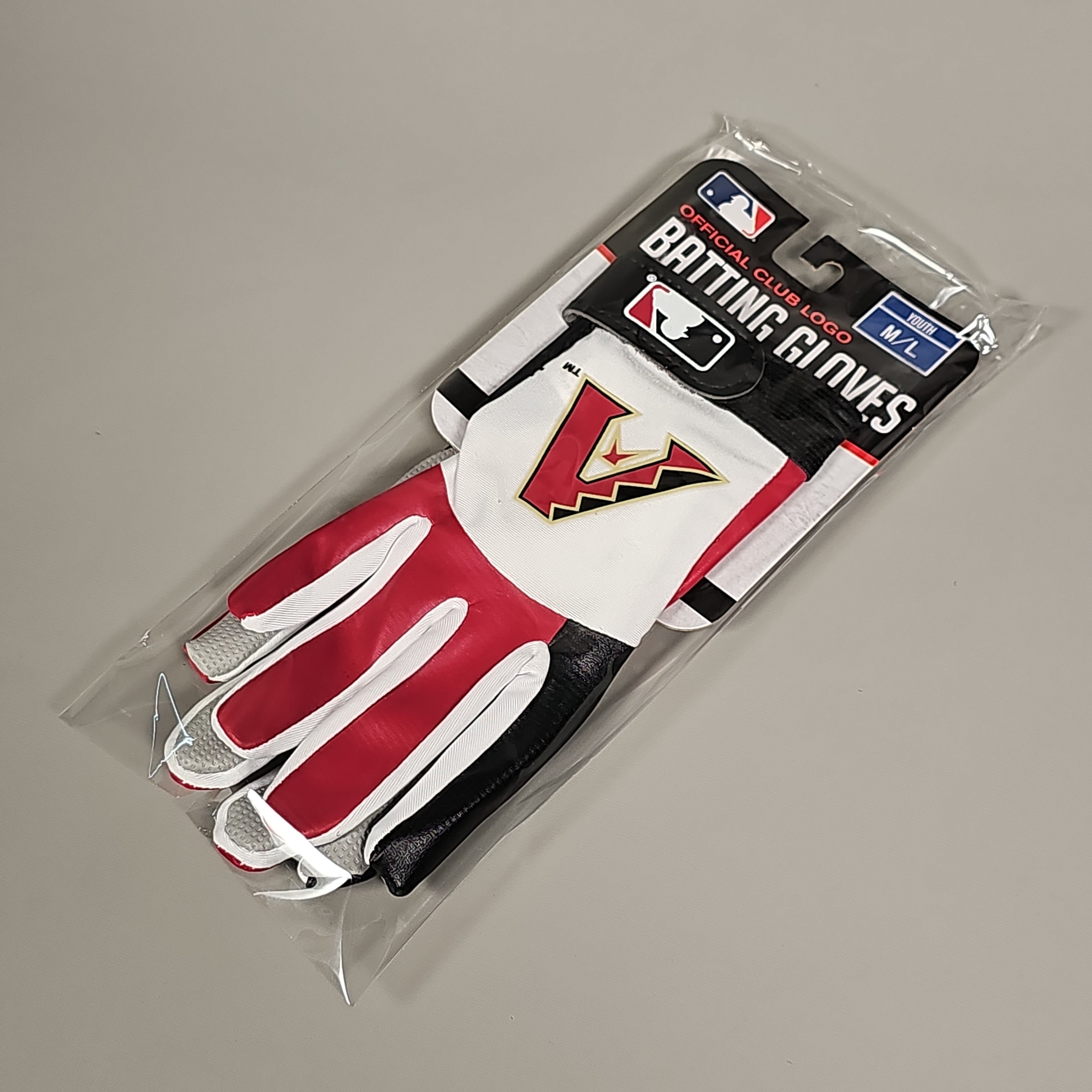 FRANKLIN SPORTS (6 PAIR) Arizona Diamondbacks Youth Batting Gloves Sz Youth M/L 76016F29P6