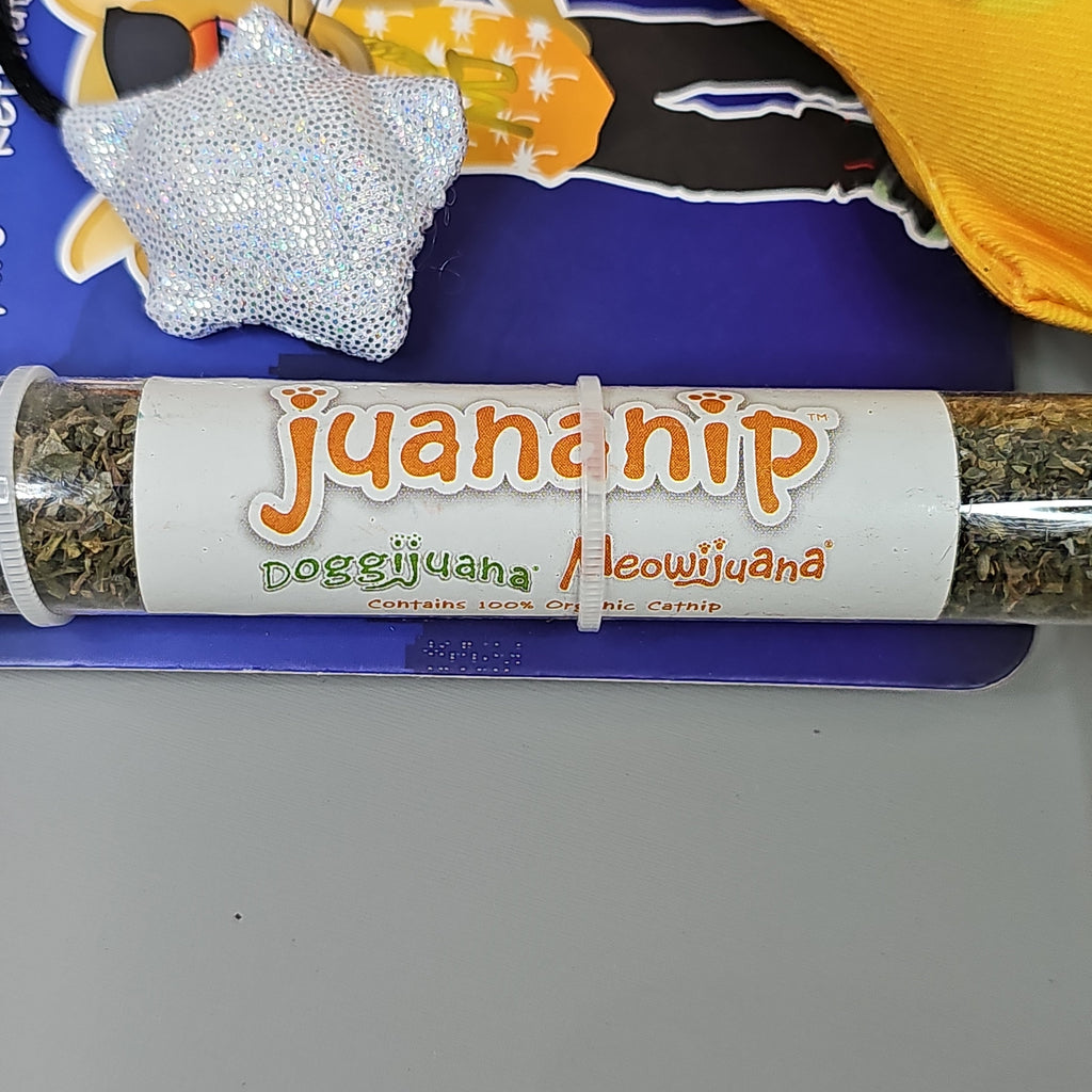 SMARTER PAW Meowijuana Organic Catnip Toy CASE OF 24! Get Hung Moon & Starts Cat Toy (New)