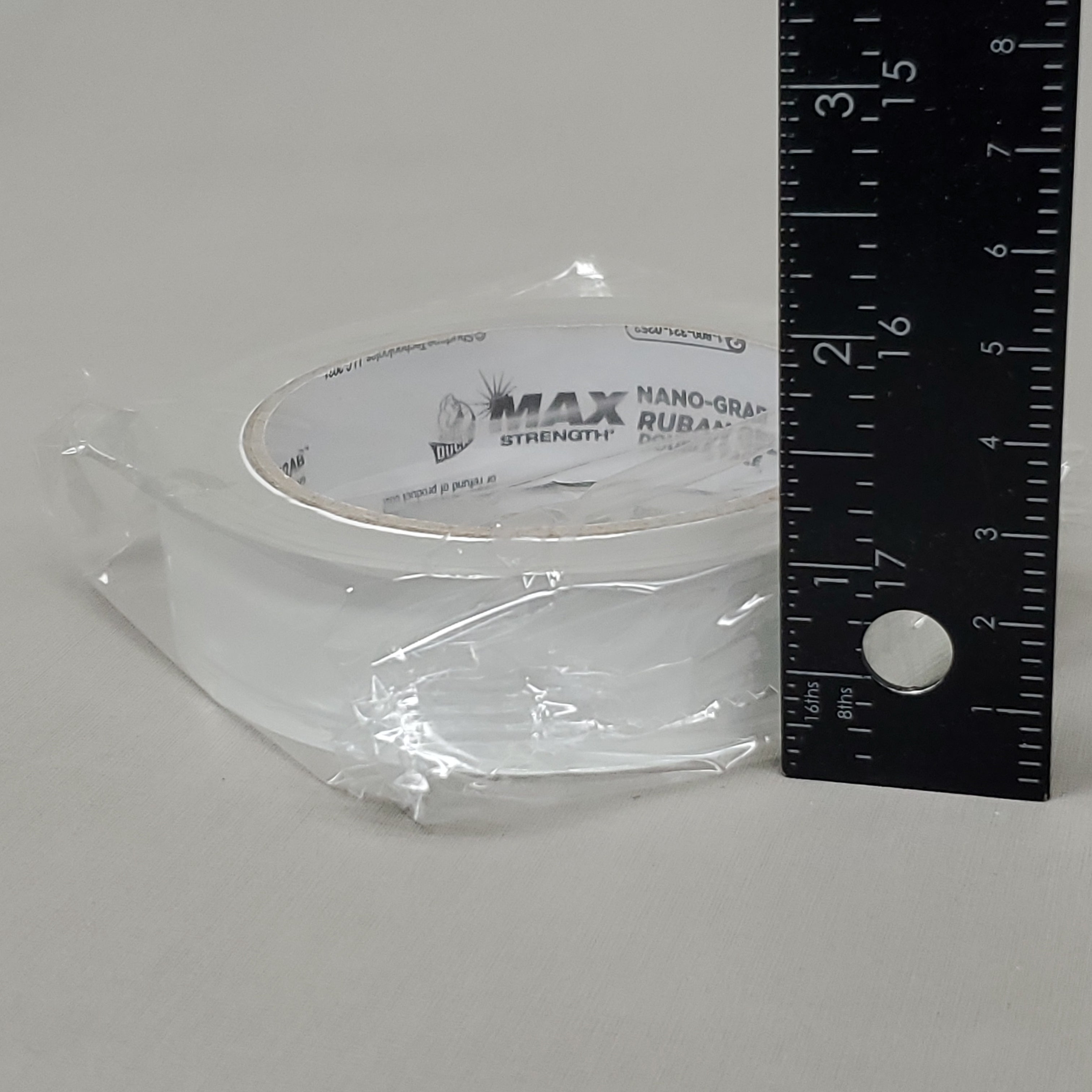 SHURTAPE 6 Pack Duck Max Strength Nano-Grab Double Sided Gel Tape .49"X5' 2mm Gauge