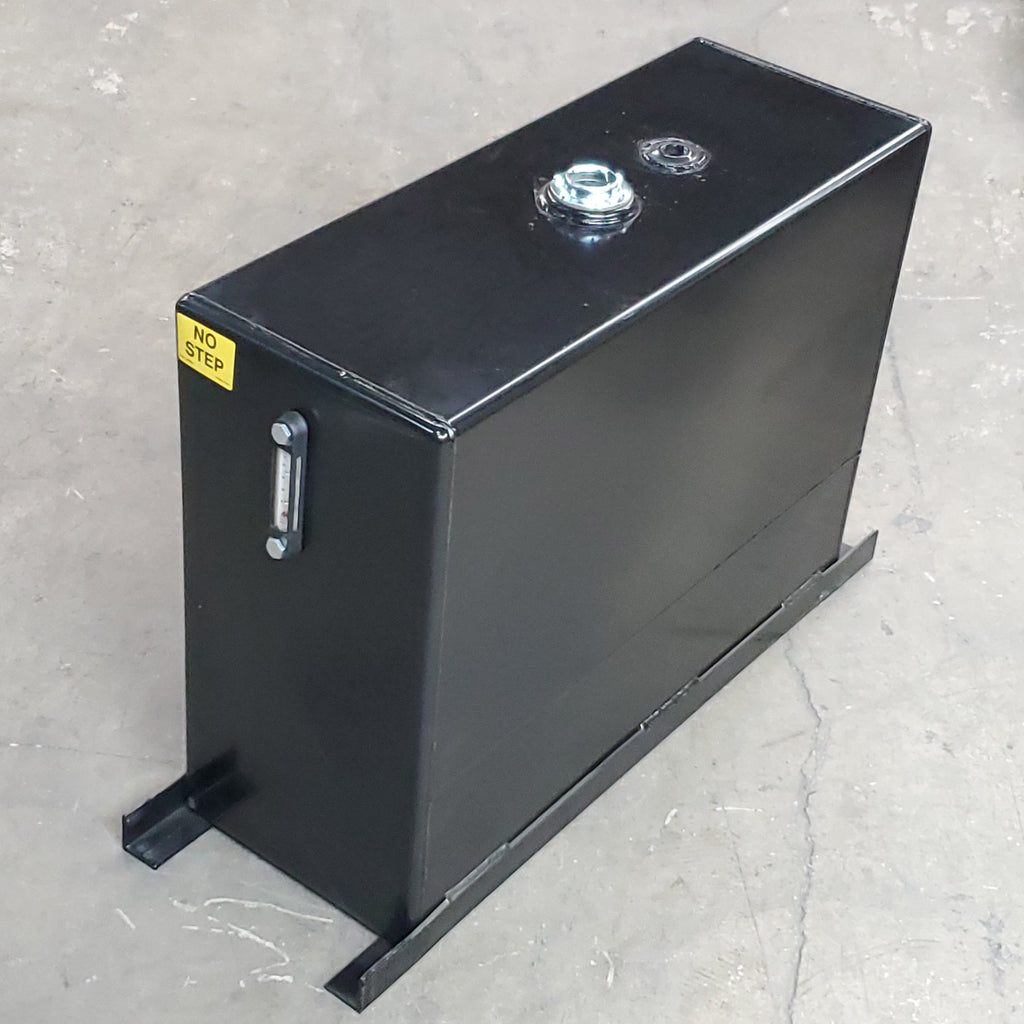MUNCIE Power Products Steel Upright Hydraulic Reservoir Tank 50 Gallon Black S050U2AAGXY (New)