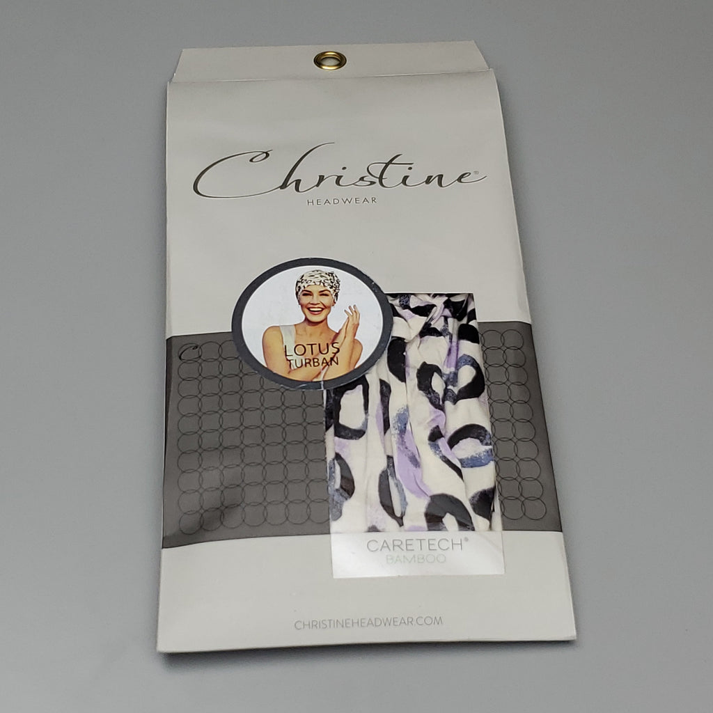 CHRISTINE HEADWEAR Lotus Turban Printed Leo 1008-0593 (New)