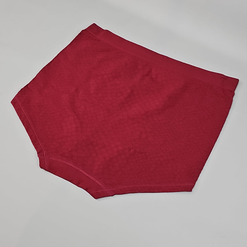 YUMMIE Lexi Mid Waist Girlshort Cabernet Women's Underwear Sz L/XL Black YT5-306-CAB-L/XL (New)