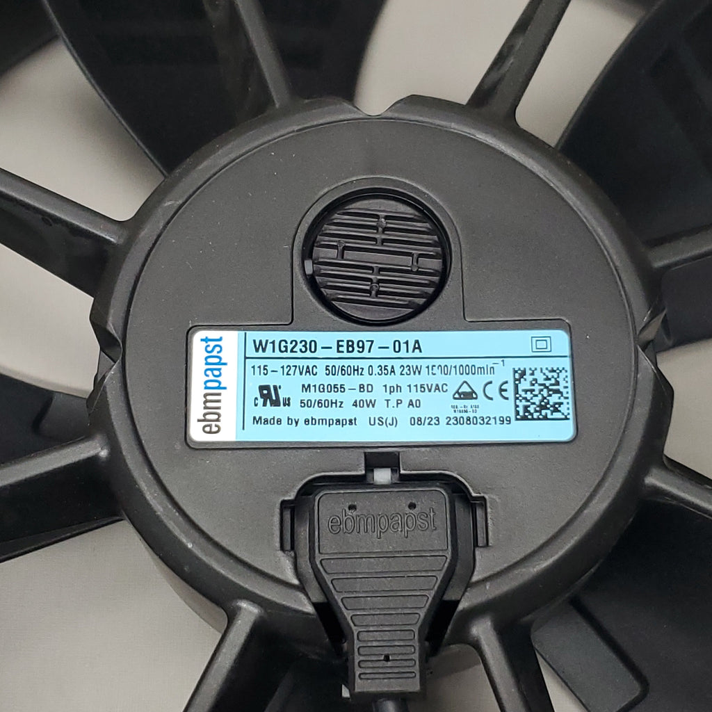 EBMPAPST Axial Fan 11-127VAC 50/60hz 23 Watt 1500 RPM W1G230-EB97-01A