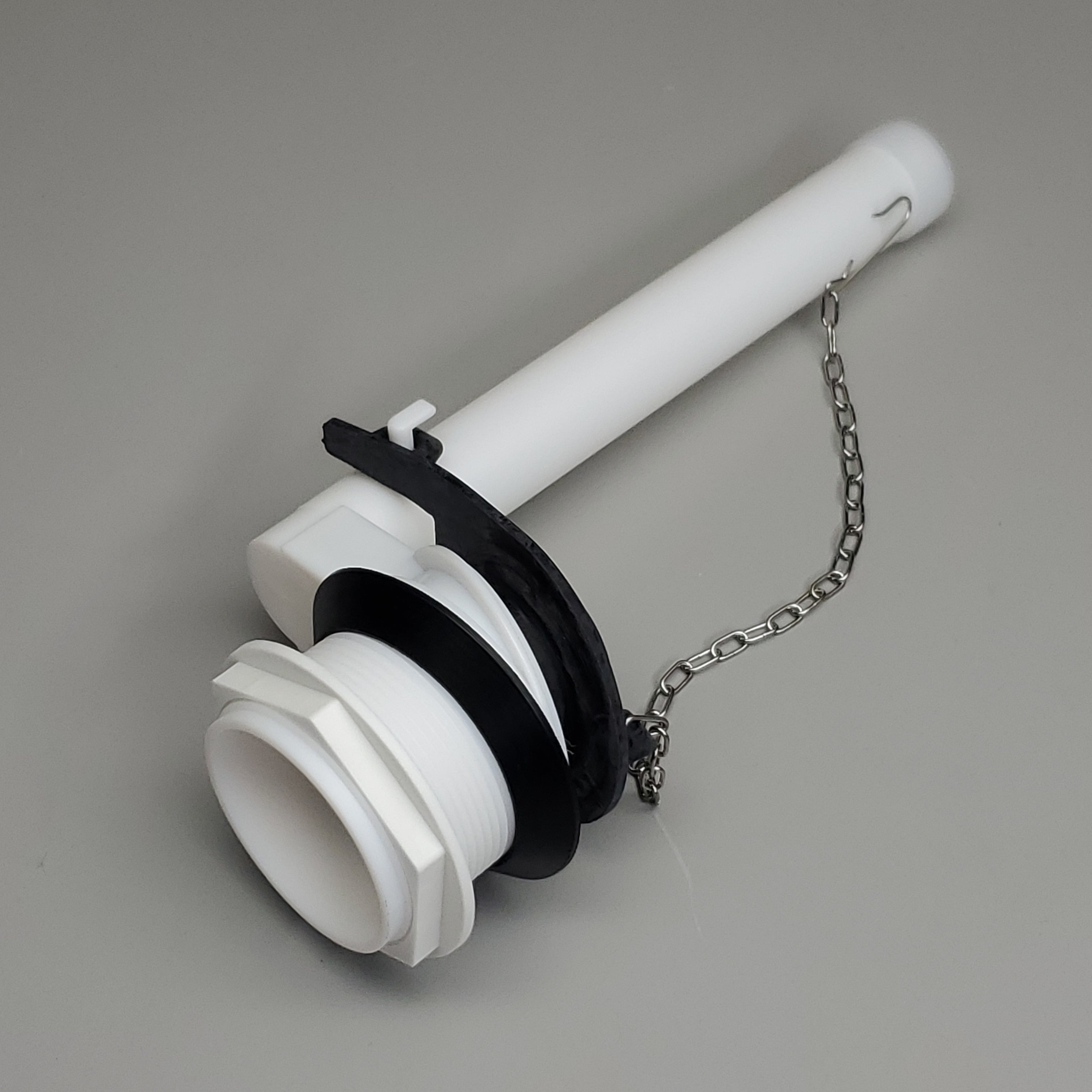 ACE Plumbing Toilet Tank Flush Valve White Plastic 4299723 (New)