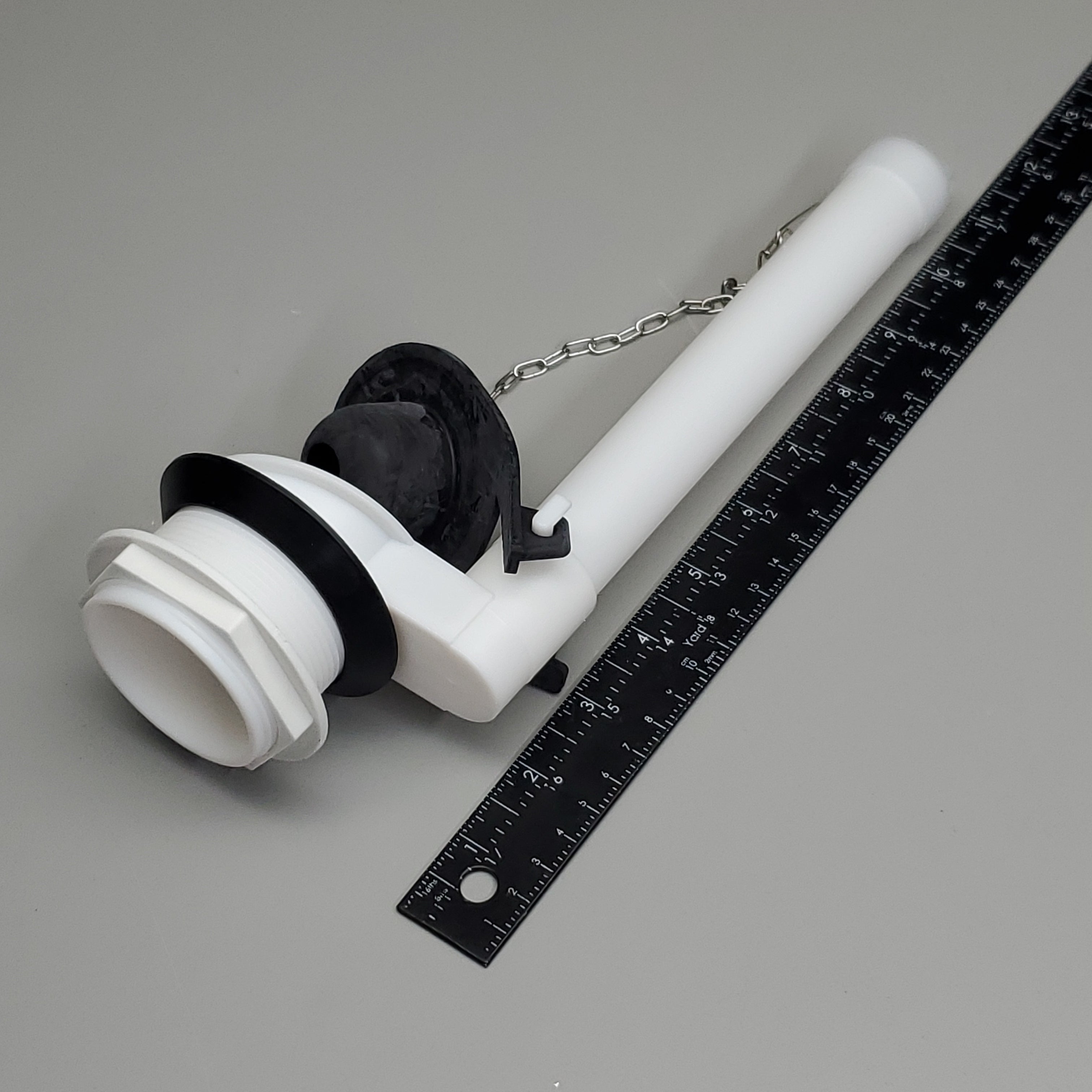 ACE Plumbing Toilet Tank Flush Valve White Plastic 4299723 (New)