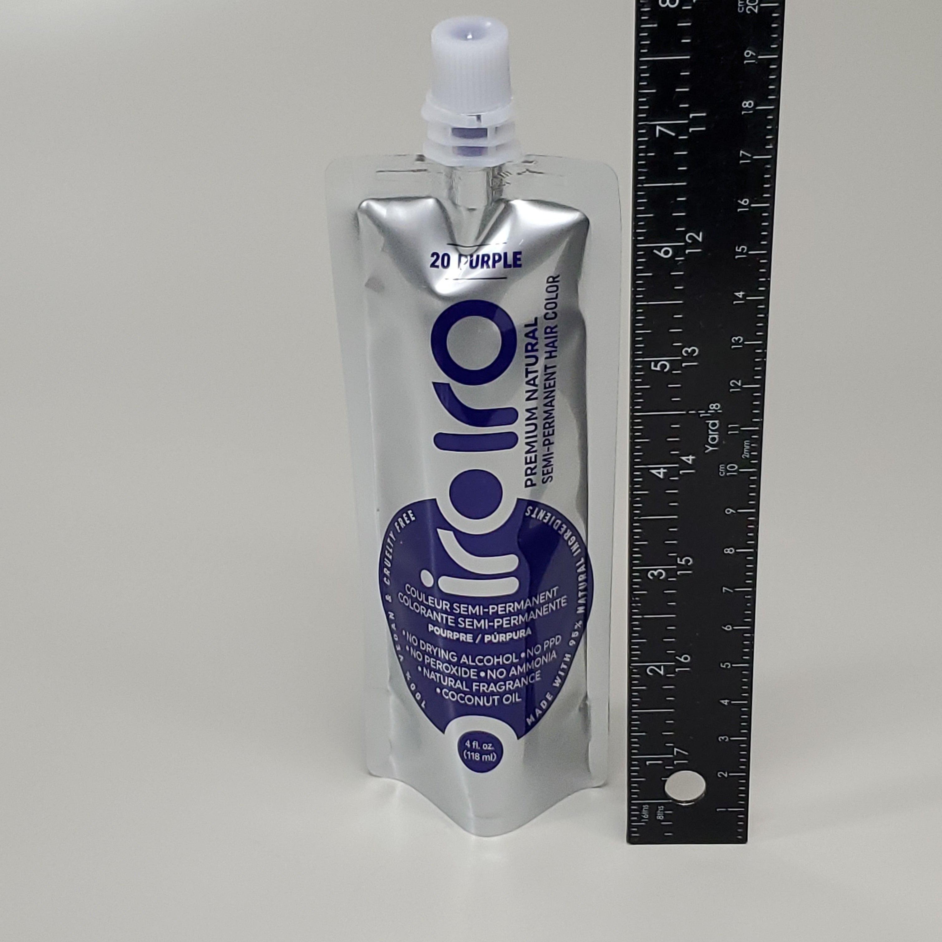 IROIRO 12 PK! Premium Natural 20-Purple Semi Permanent Hair Color 4 fl oz (New)