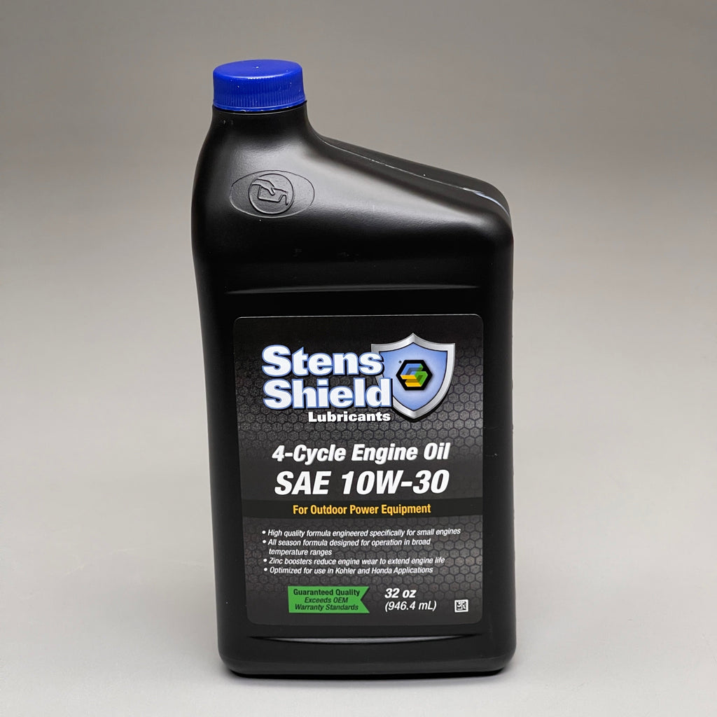 STENS SHIELD 12-PACK! 4-Cycle Engine Oil SAE 10W-30 1 Quart Bottles 770-132 (New)
