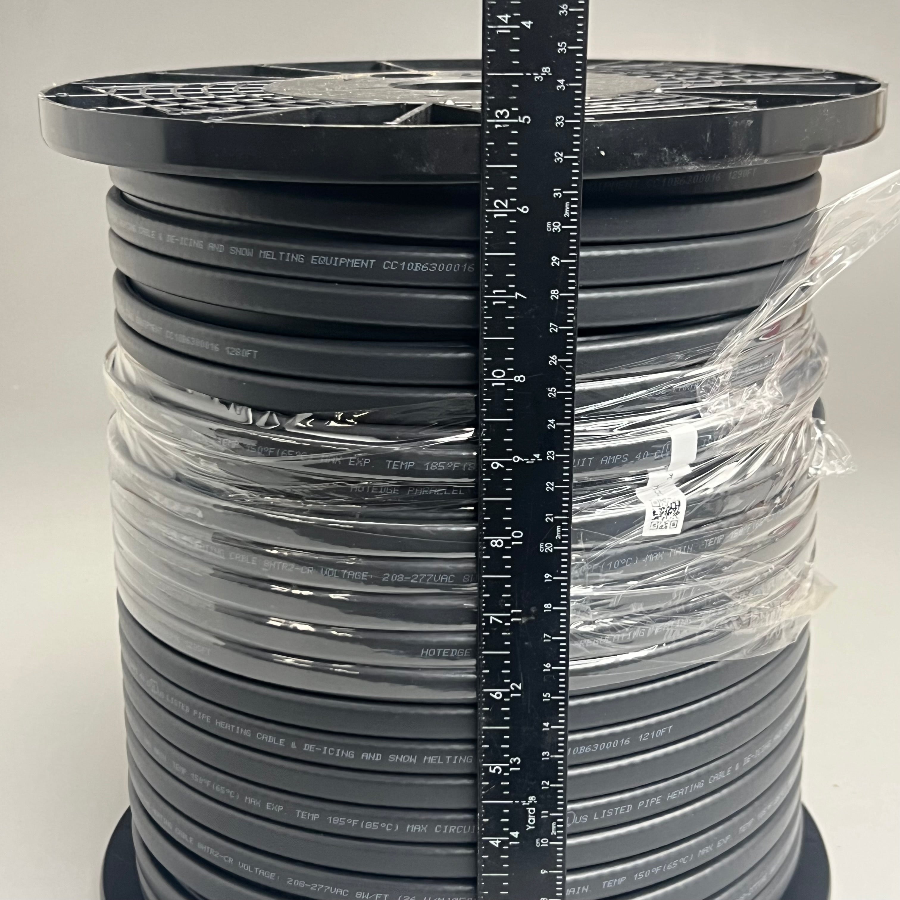 HOTEDGE Roof Ice Melt Self Regulating Heat Tracing Cable 500 FT 240V 8W 8HTR2-CR