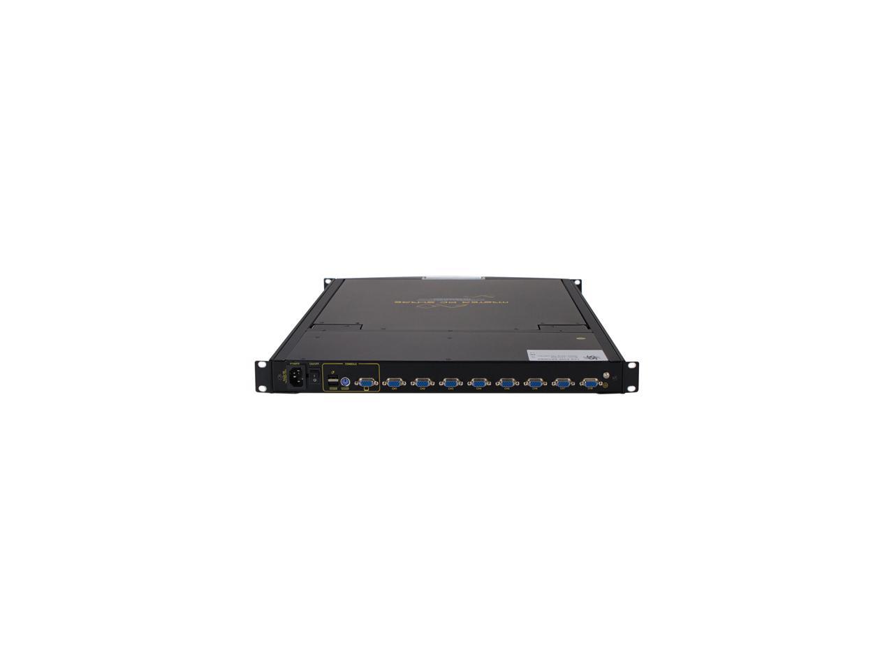 IN STOCK! Athena Power SCK-LKD1908 1U Rackmount Server Console 19" 8-Port - OEM