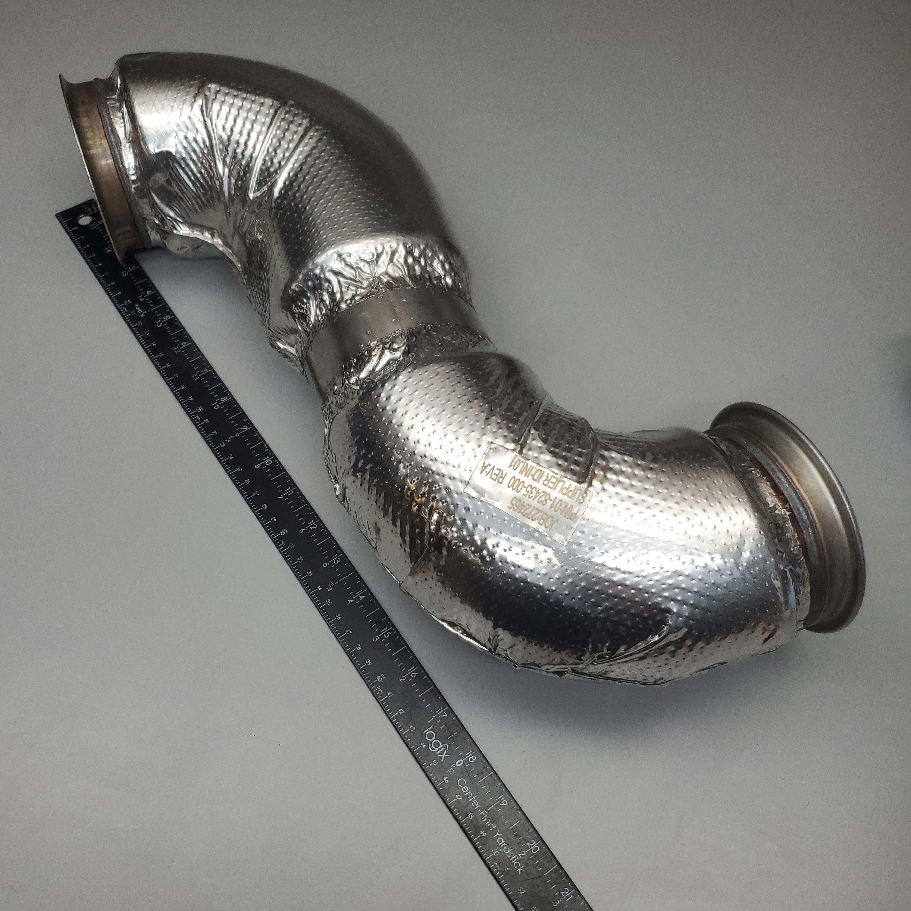 INSULTECH Exhaust Muffler Inlet Pipe S-Shape 0182435000