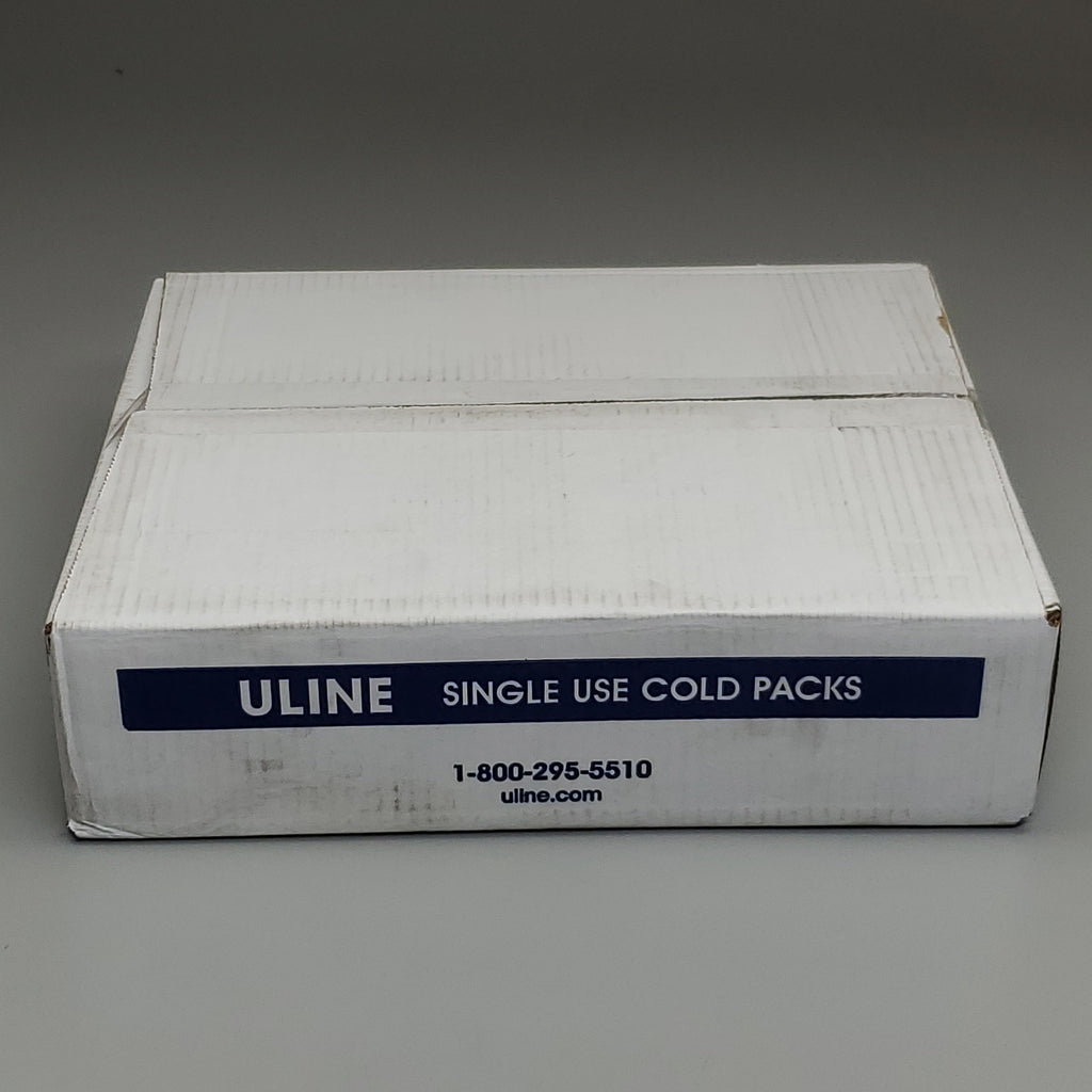 ULINE Case of 9 Single Use Cold Packs 32 oz, S-20426 (New)