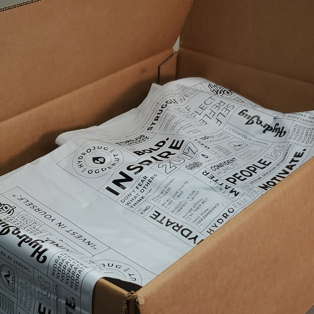 Box of 950 Autobags Fanfold Poly Bags for Shipping and Packaging 15"X19" HYD1519 (New Other Adv. HydroJug)