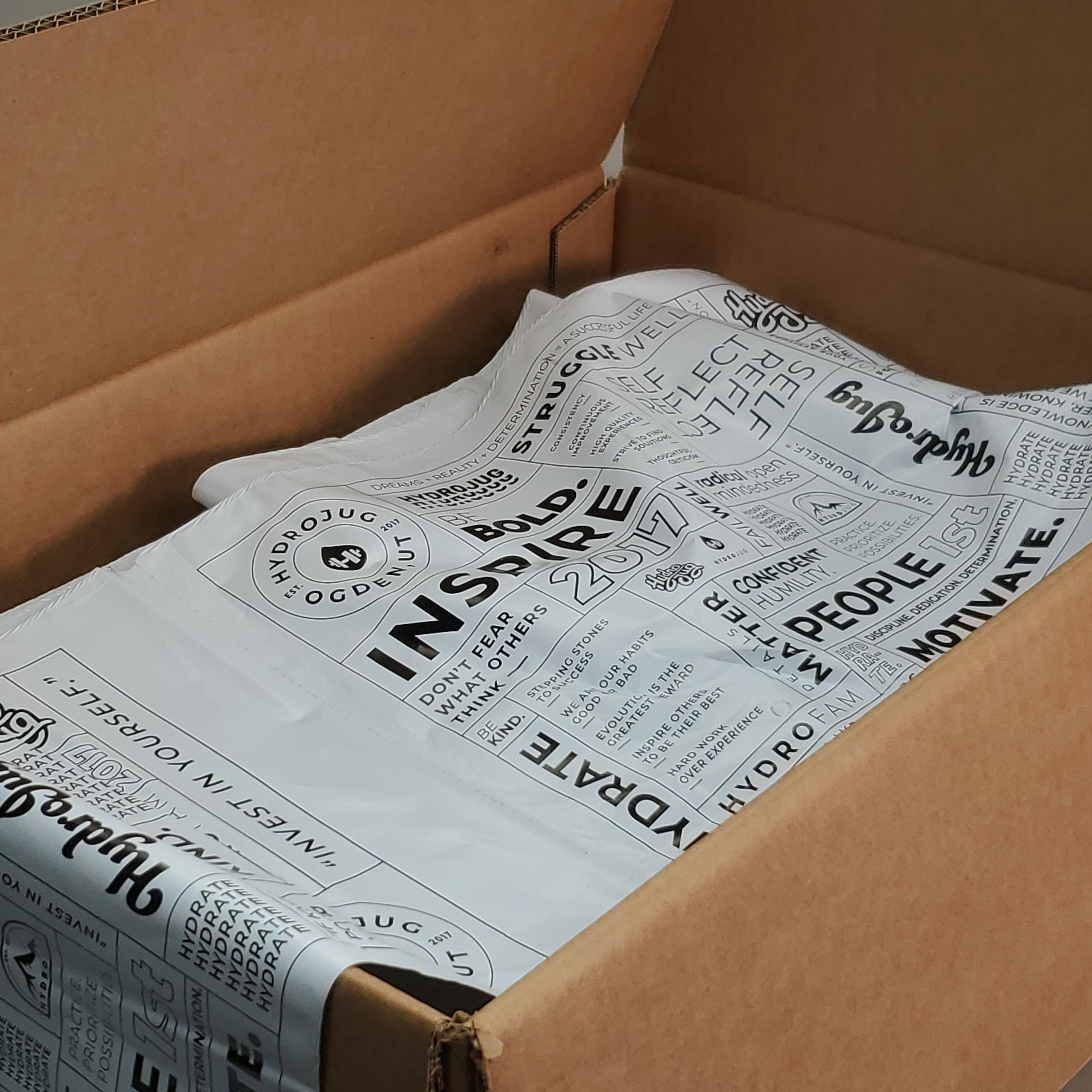 Box of 950 Autobags Fanfold Poly Bags for Shipping and Packaging 15"X19" HYD1519 (New Other Adv. HydroJug)